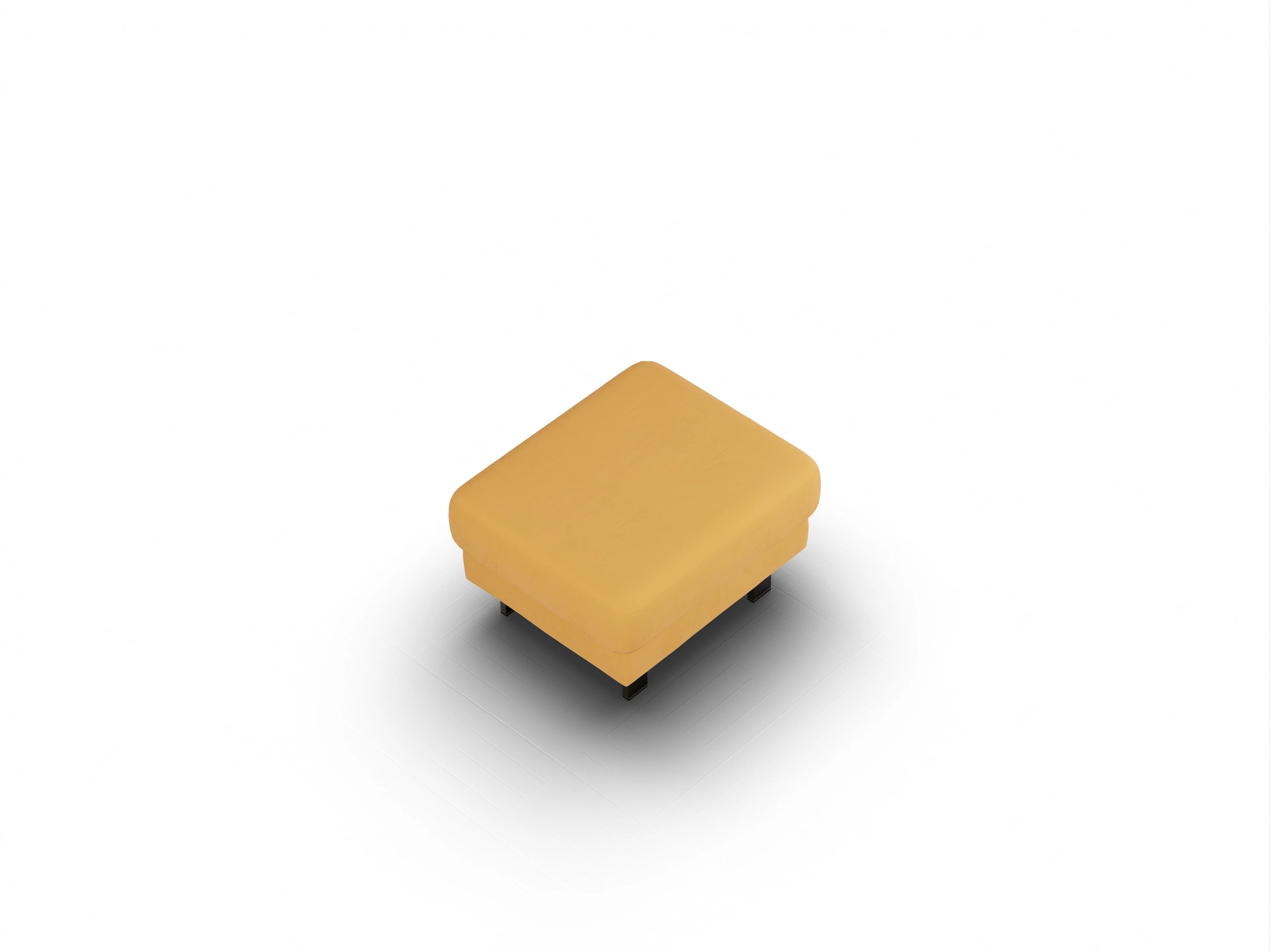 Ansicht des Produktes Casco 2.0 Hocker in Stoff Orange