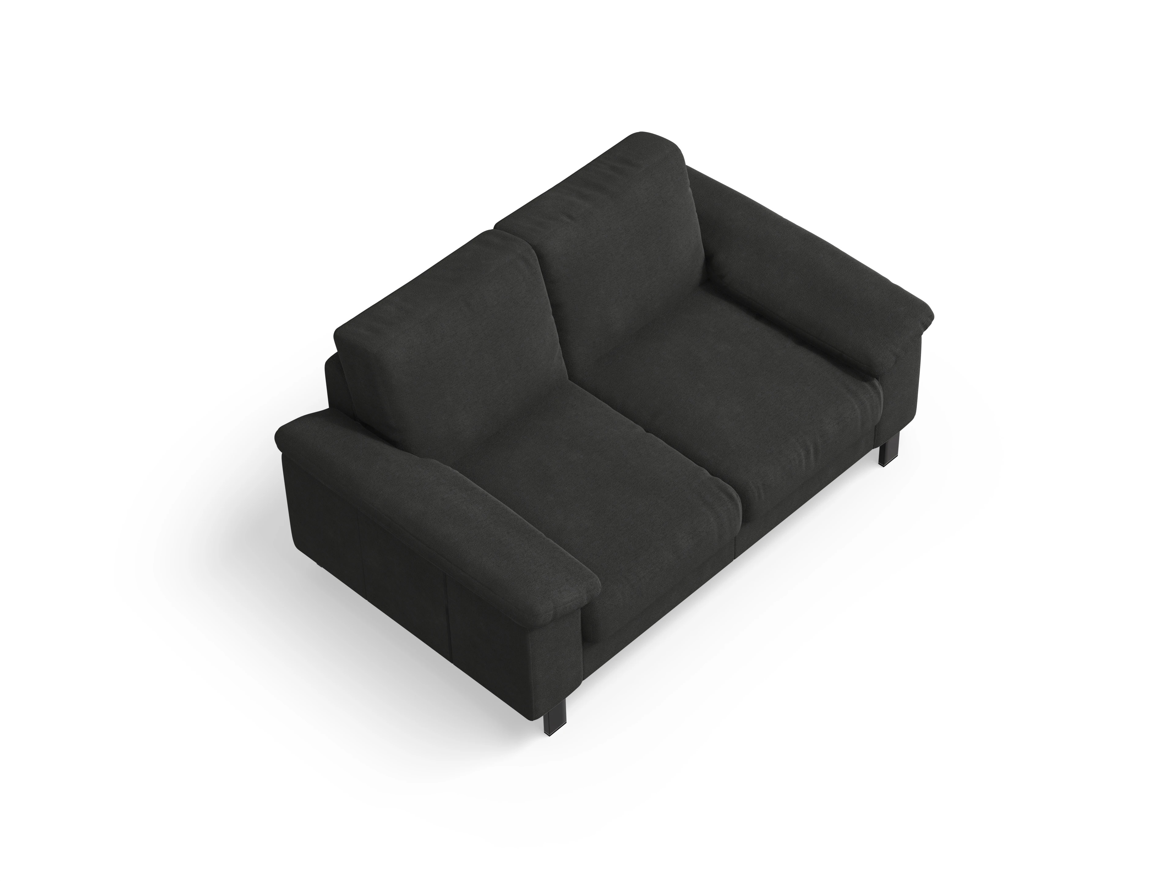 Casco 2-Sitzer Sofa Ansicht des Produktes Casco 2.0 2-Sitzer Sofa in Stoff Schwarz