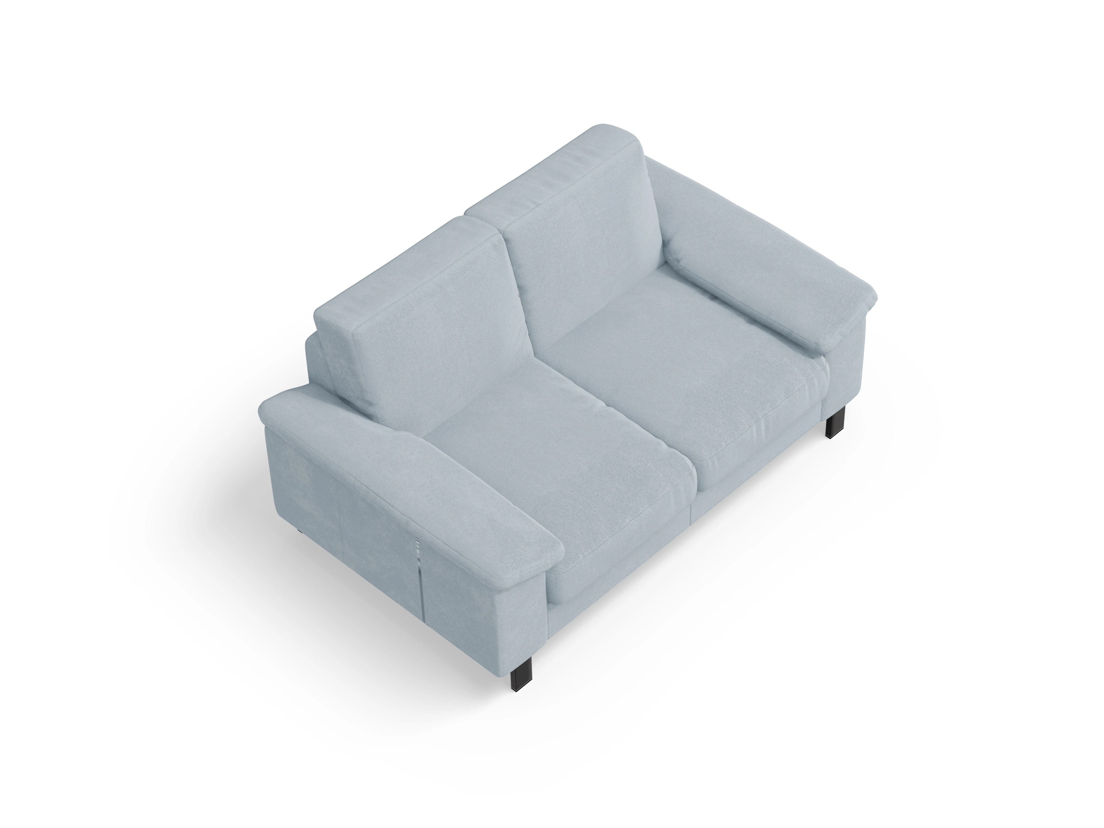Casco 2-Sitzer Sofa Ansicht des Produktes Casco 2.0 2-Sitzer Sofa in Stoff Blau
