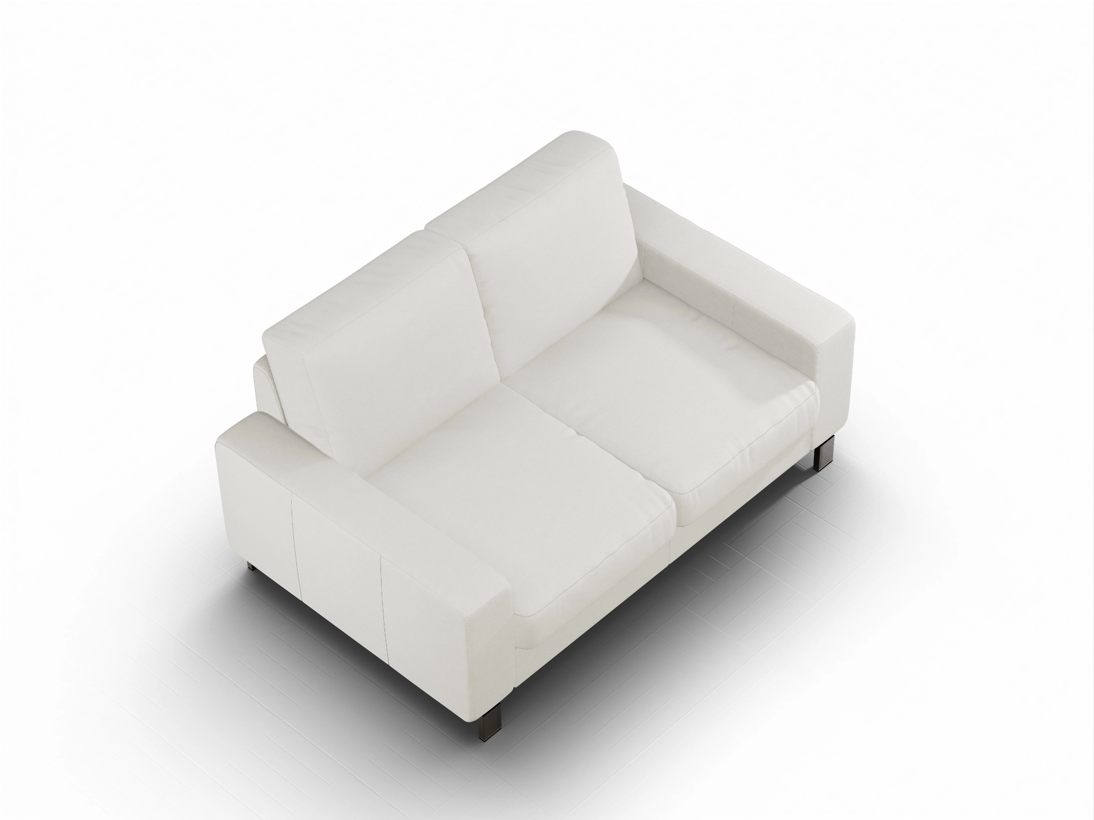 Ansicht des Produktes Casco 2.0 2-Sitzer Sofa in Stoff Beige