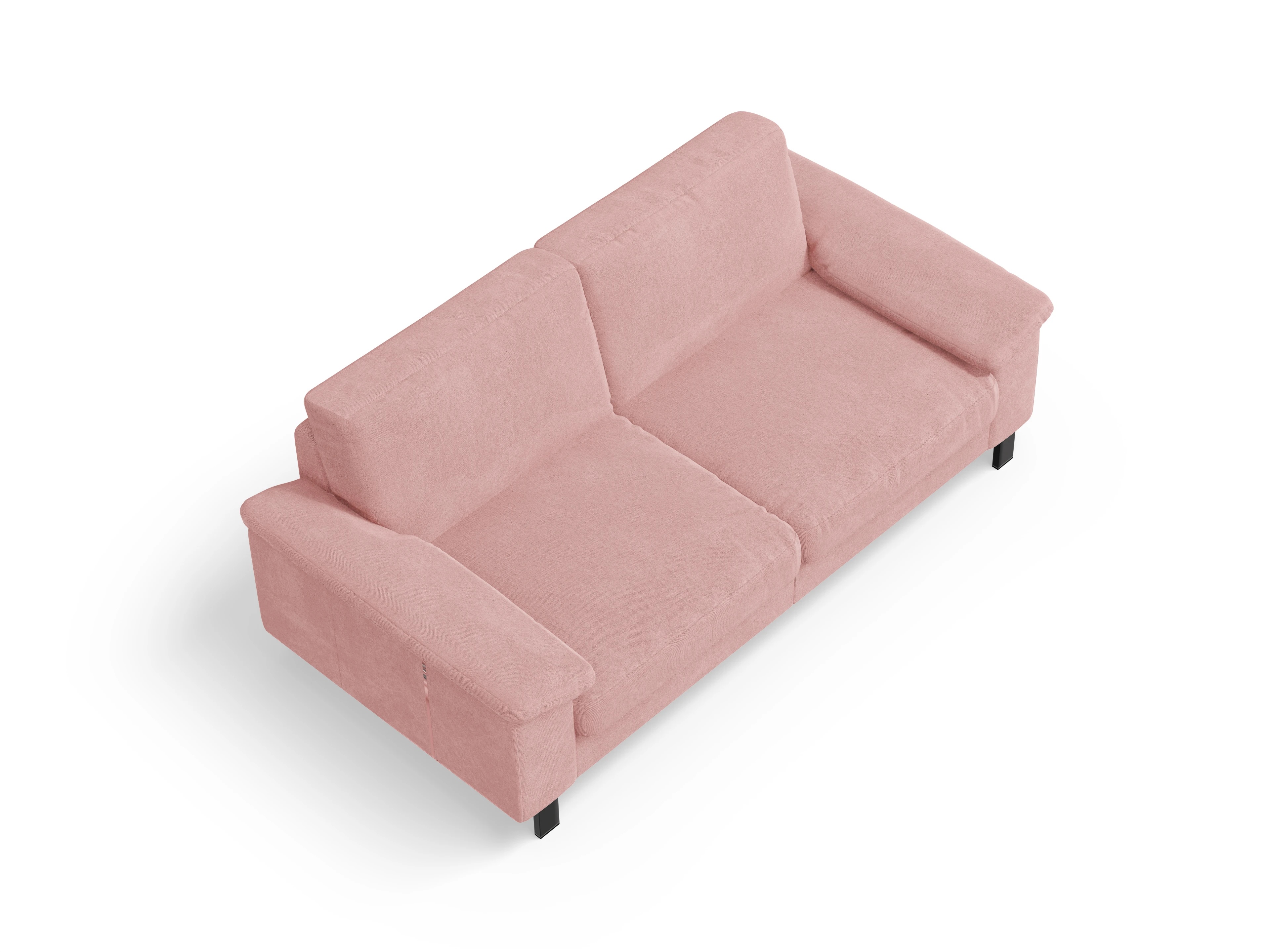 Casco 3-Sitzer Sofa Ansicht des Produktes Casco 2.0 3-Sitzer Sofa in Stoff Rosa