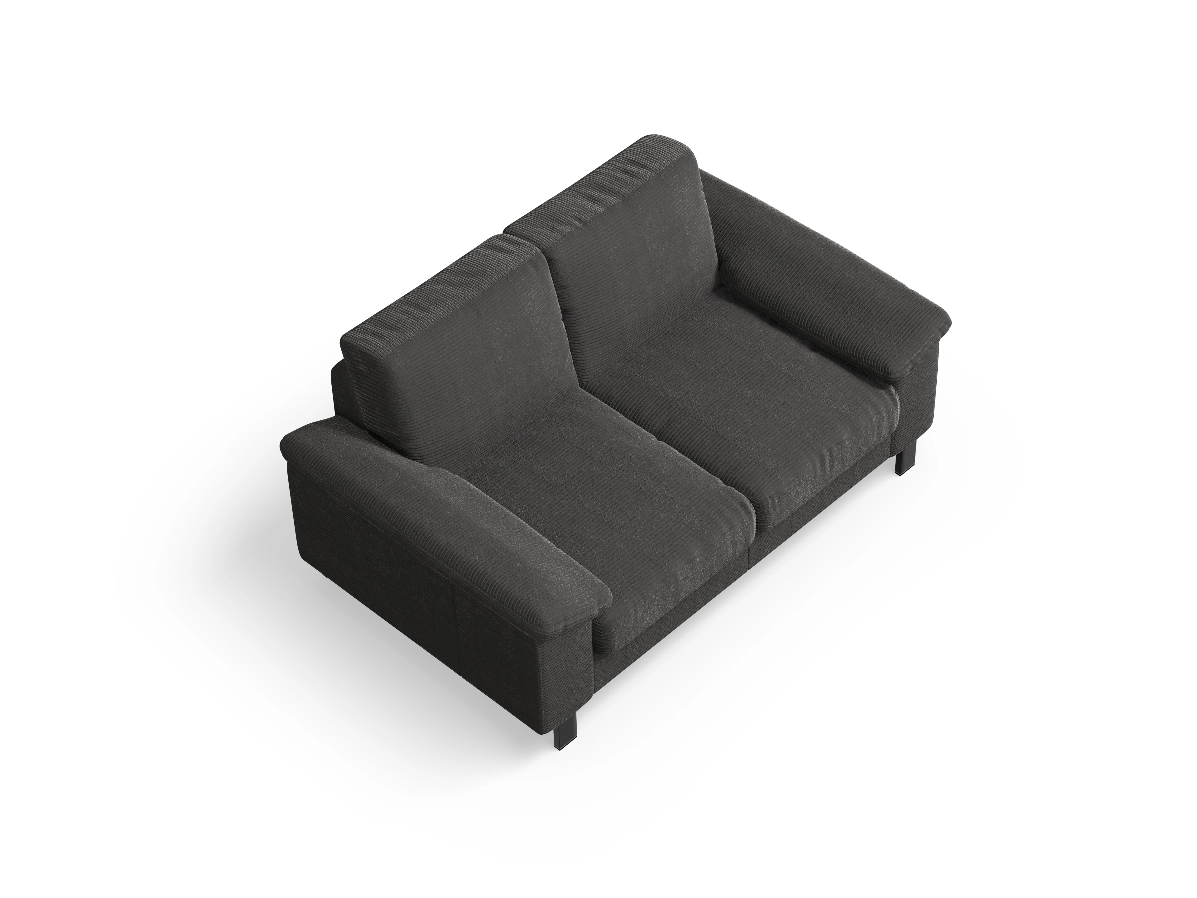 Casco 2-Sitzer Sofa Ansicht des Produktes Casco 2.0 2-Sitzer Sofa in Stoff Grau