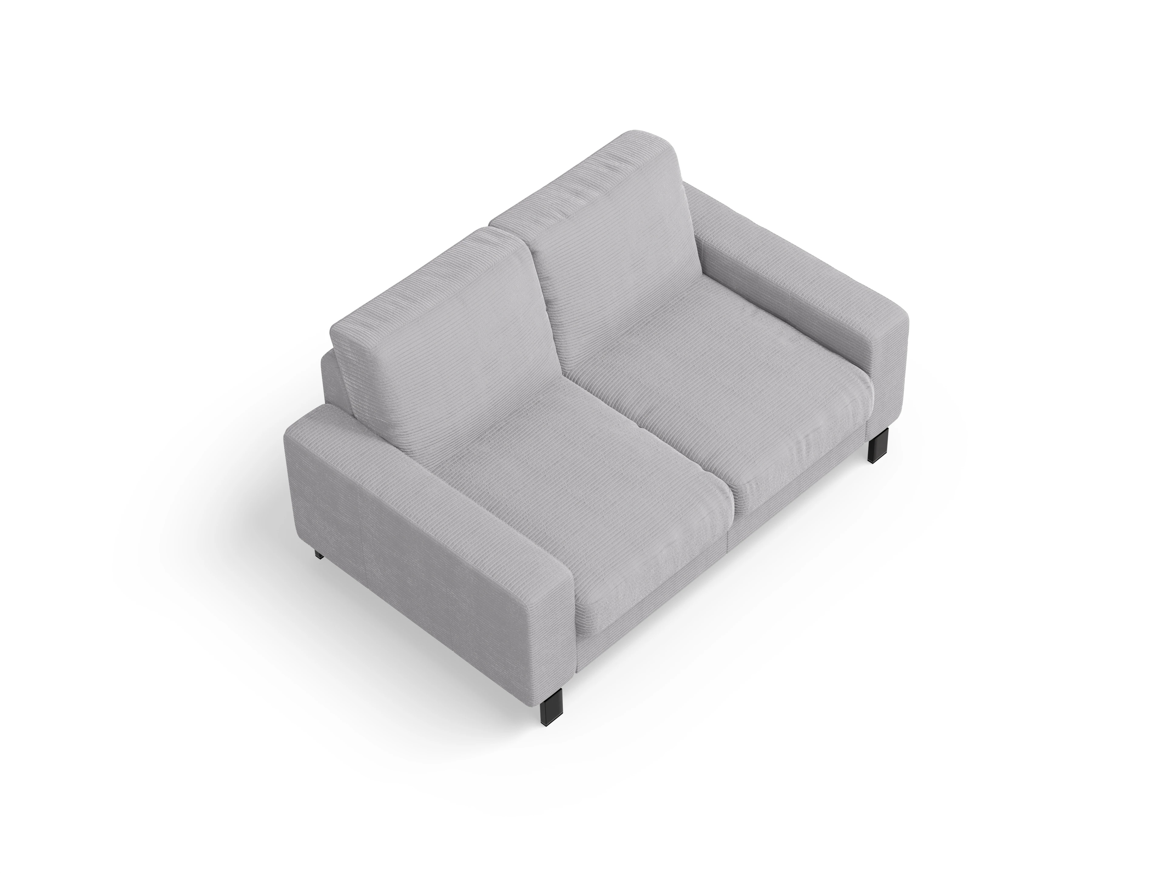 Ansicht des Produktes Casco 2.0 2-Sitzer Sofa in Stoff Grau