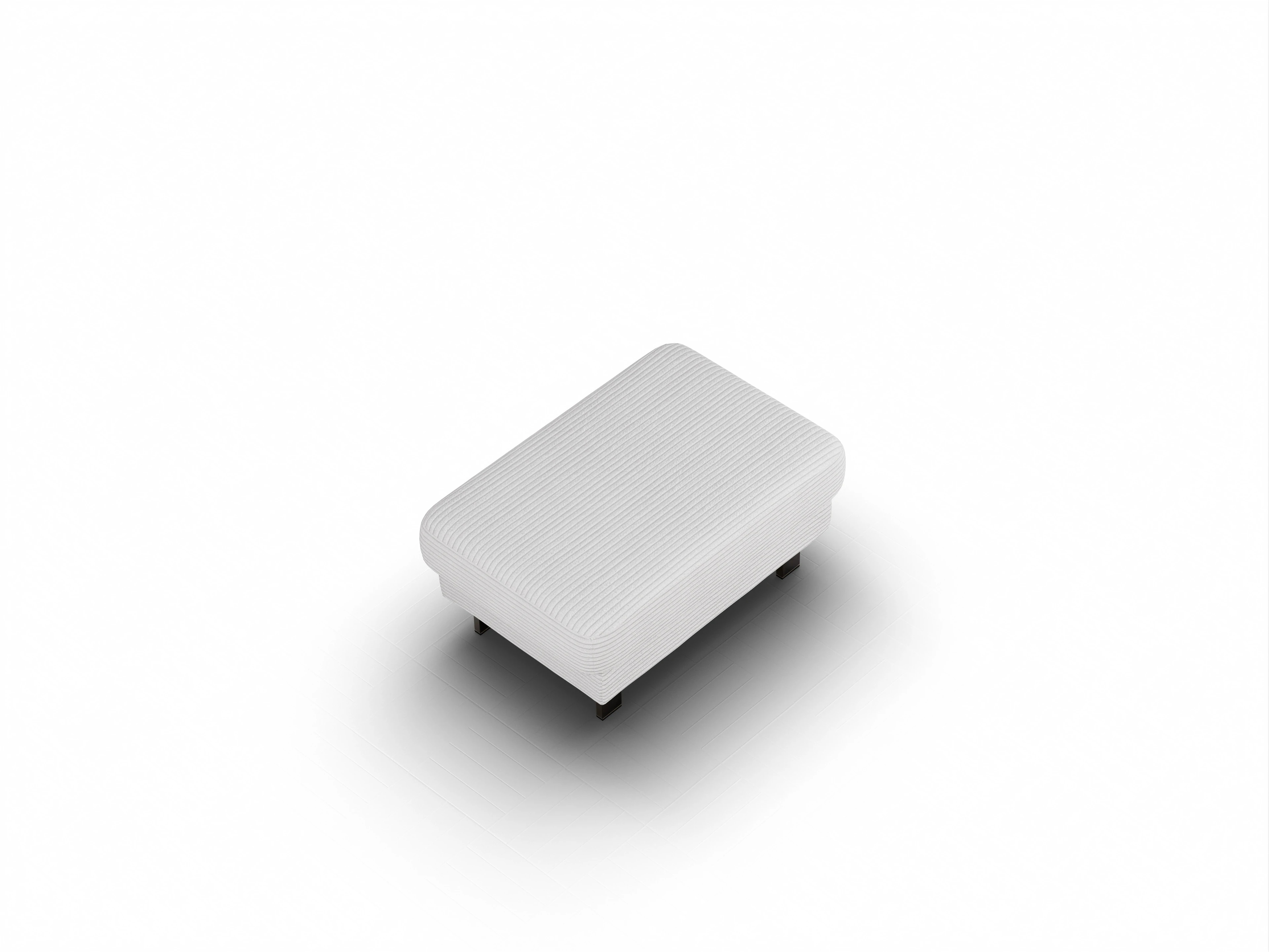 Ansicht des Produktes Casco 2.0 Hocker in Stoff Grau