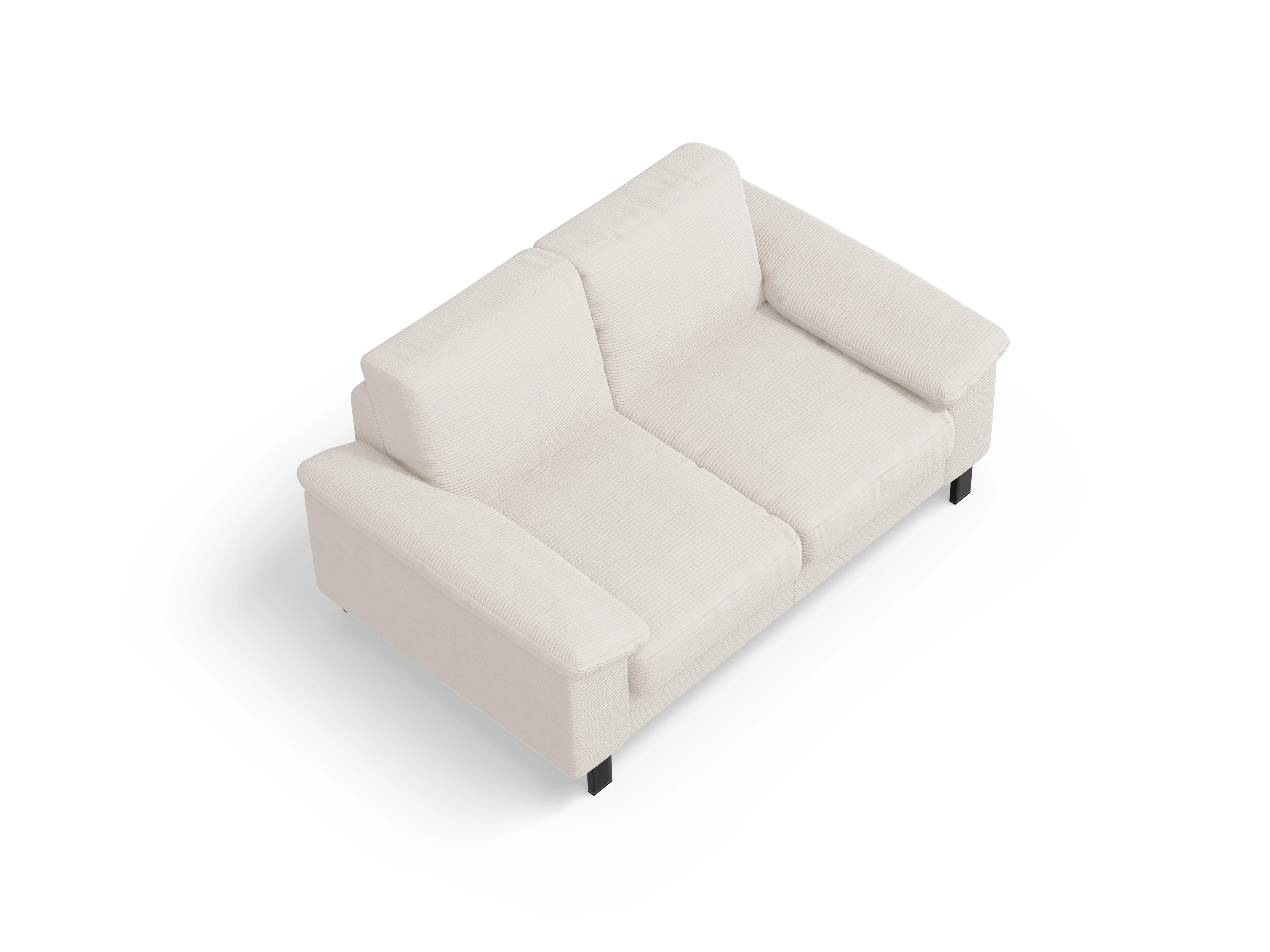 Casco 2-Sitzer Sofa Ansicht des Produktes Casco 2.0 2-Sitzer Sofa in Stoff Weiss
