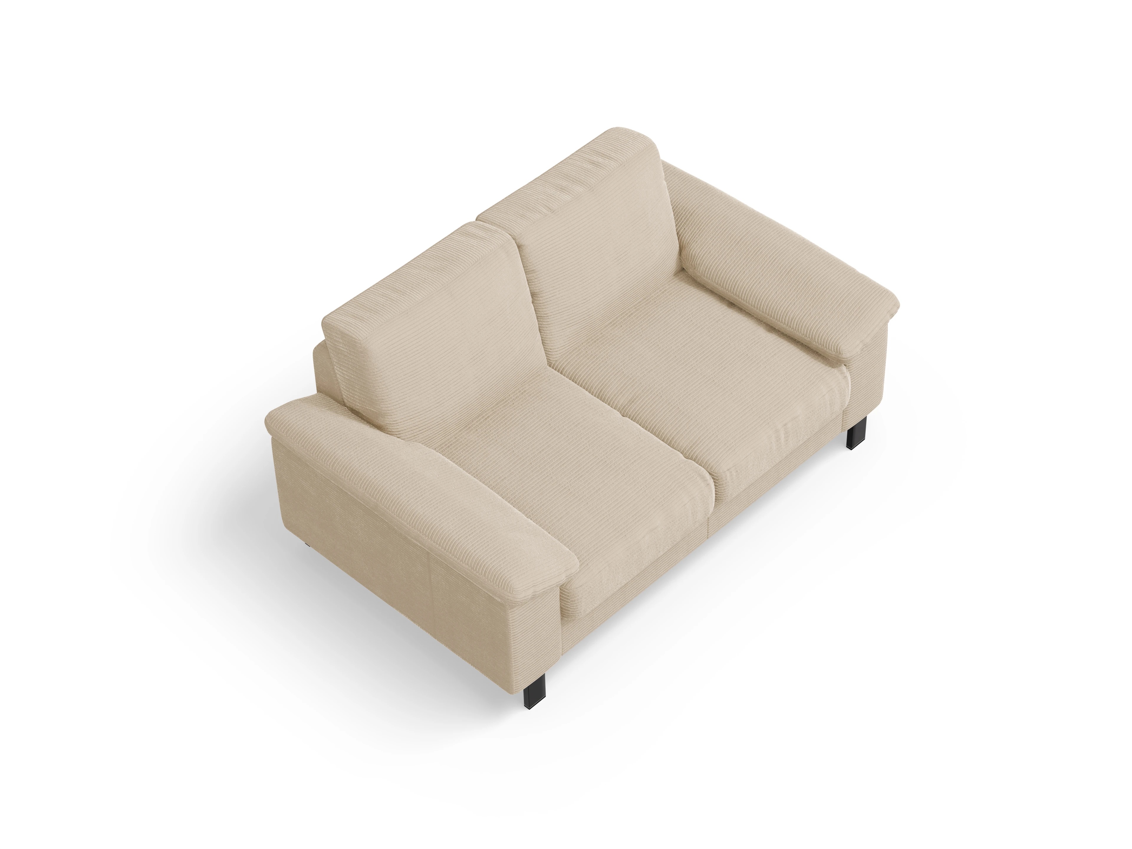 Casco 2-Sitzer Sofa Ansicht des Produktes Casco 2.0 2-Sitzer Sofa in Stoff Beige