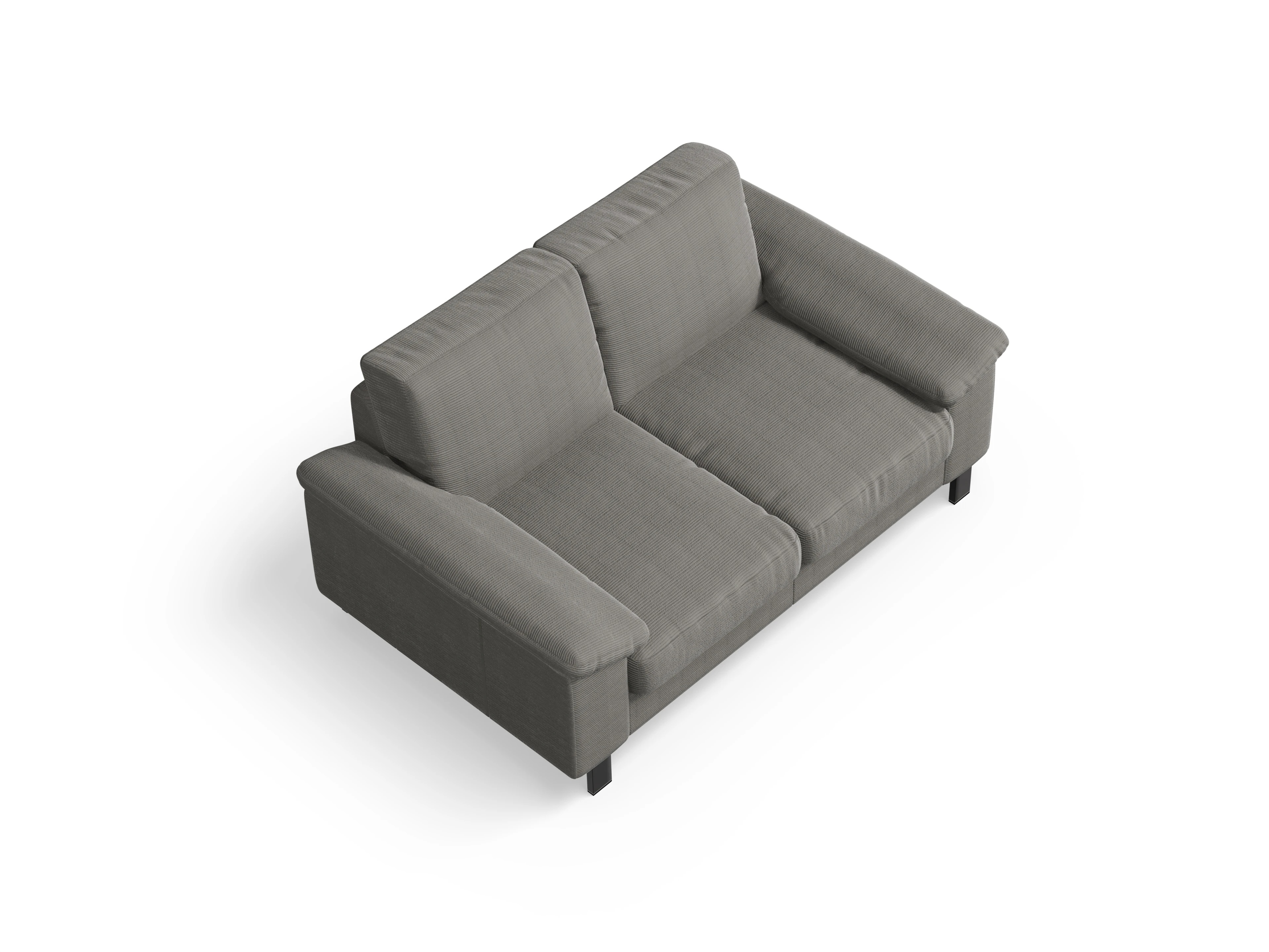 Casco 2-Sitzer Sofa Ansicht des Produktes Casco 2.0 2-Sitzer Sofa in Stoff Grau