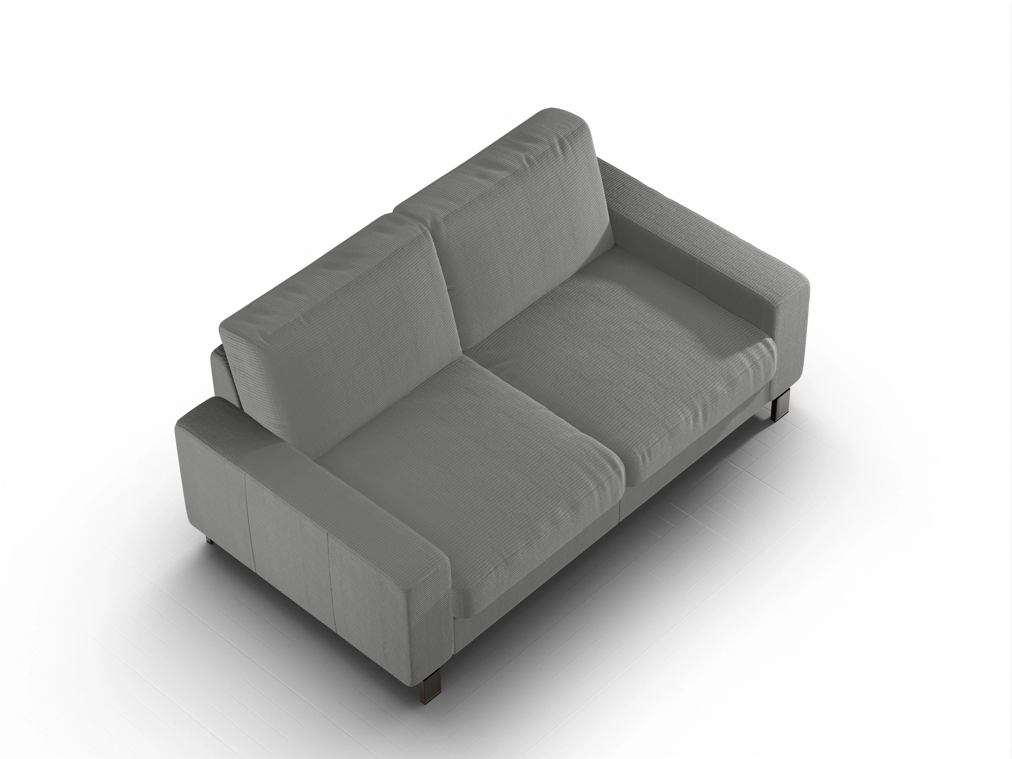 Ansicht des Produktes Casco 2.0 2,5-Sitzer Sofa in Stoff Grau