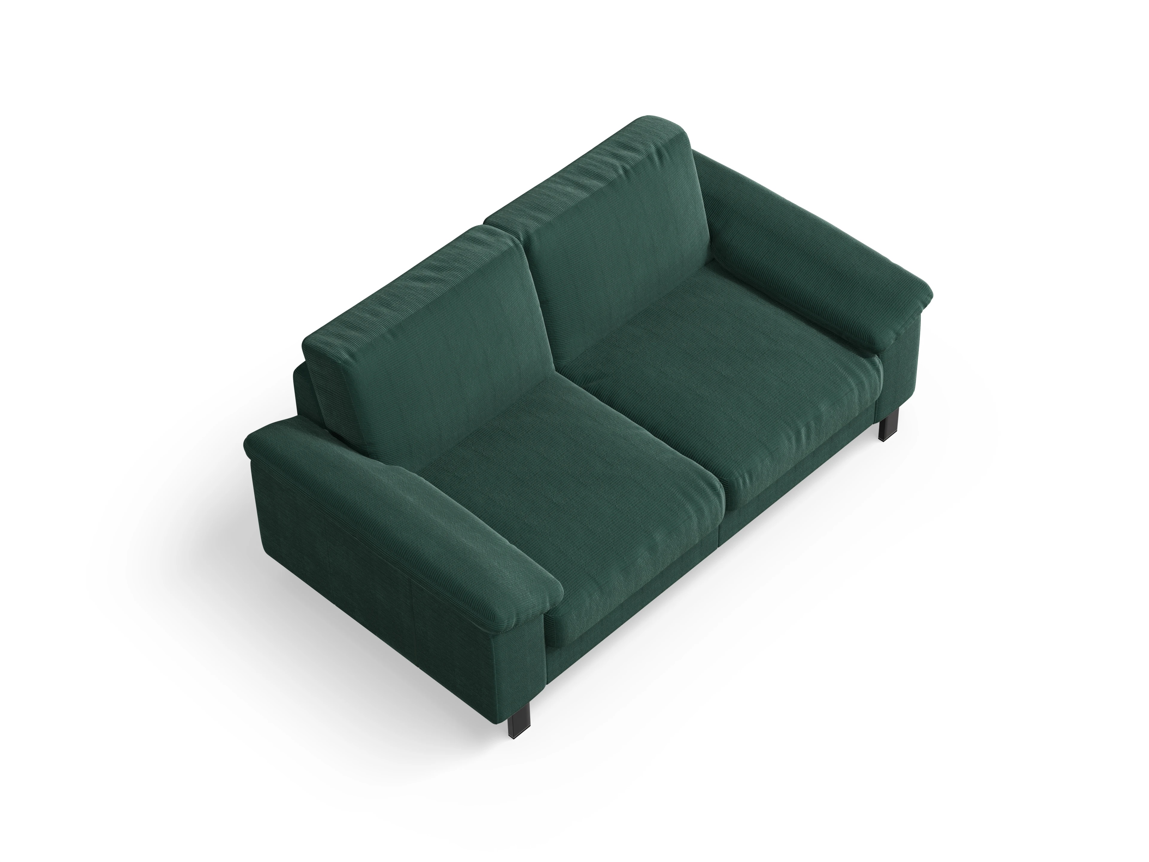 Ansicht des Produktes Casco 2.0 2,5-Sitzer Sofa in Stoff Grün