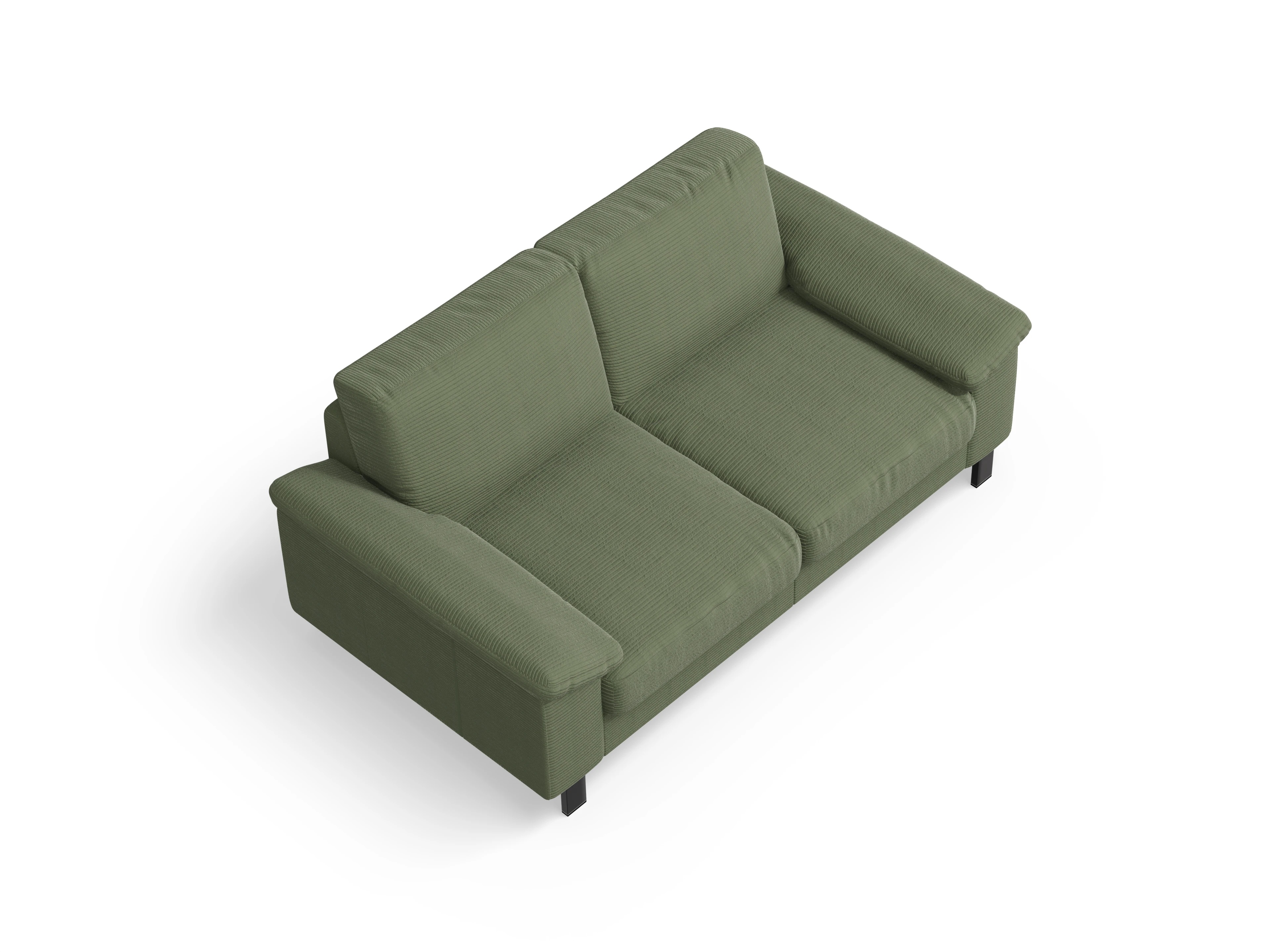 Ansicht des Produktes Casco 2.0 2,5-Sitzer Sofa in Stoff Grün