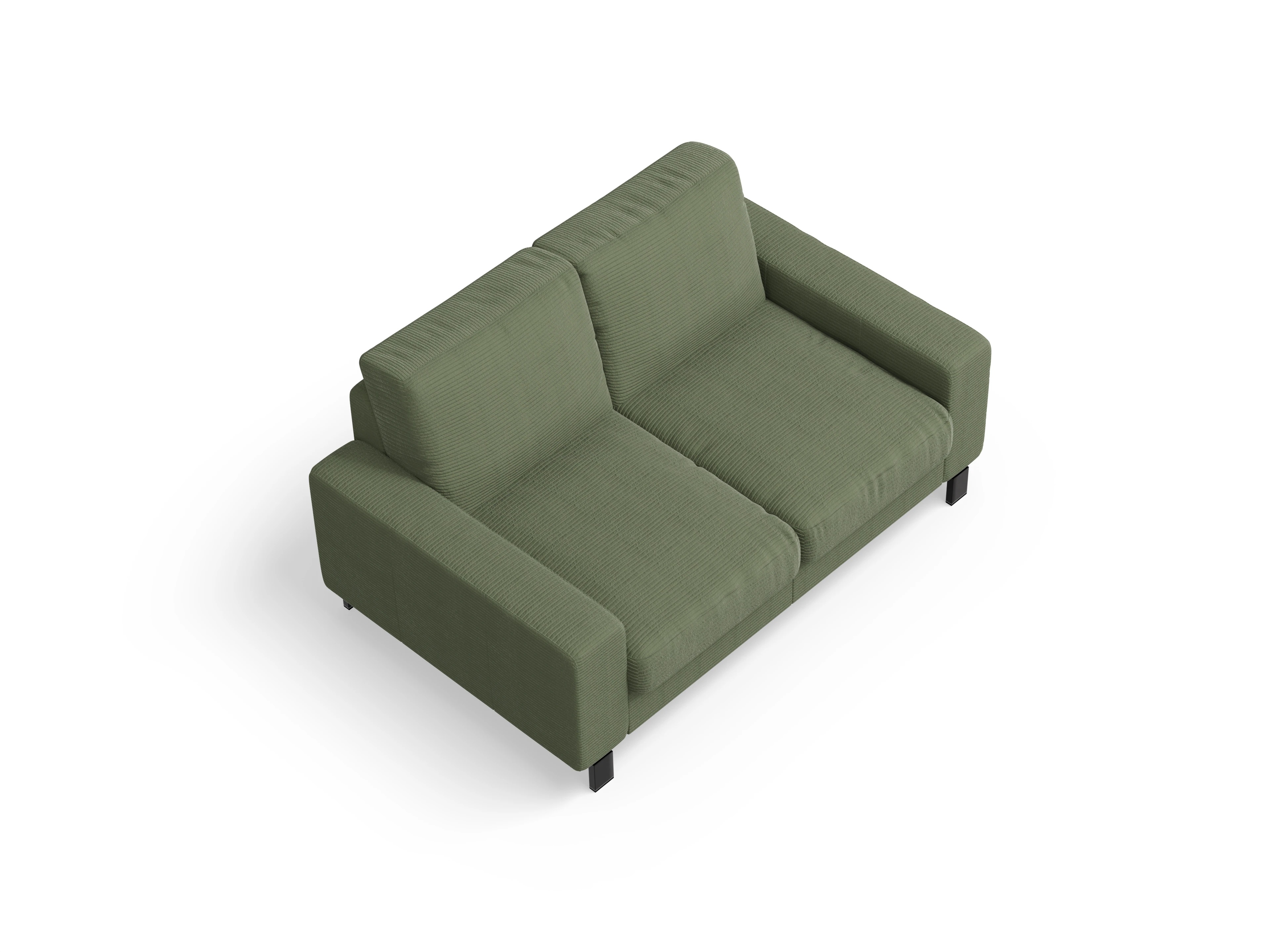 Casco 2-Sitzer Sofa Ansicht des Produktes Casco 2.0 2-Sitzer Sofa in Stoff Grün