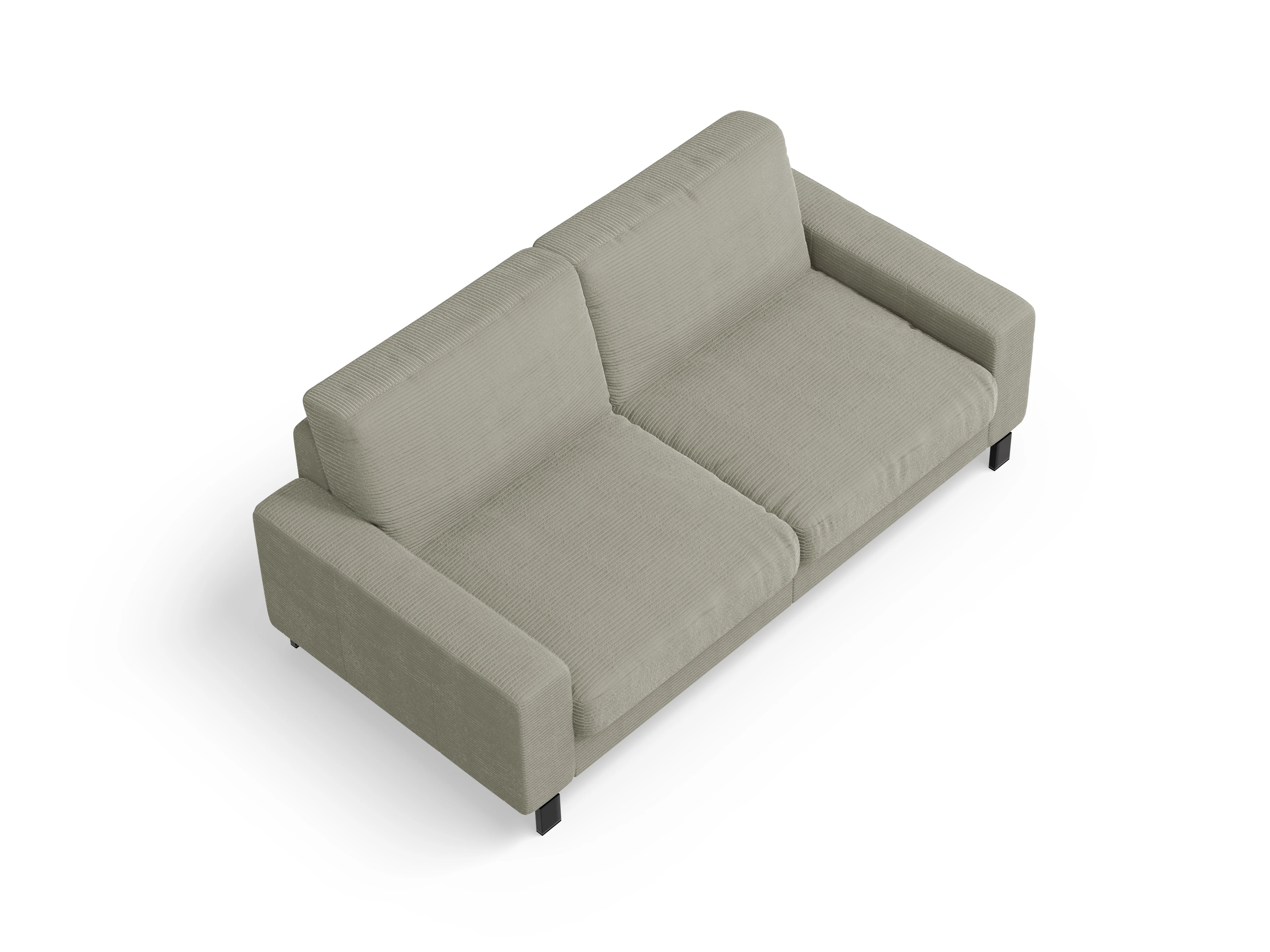 Casco 3-Sitzer Sofa Ansicht des Produktes Casco 2.0 3-Sitzer Sofa in Stoff Braun