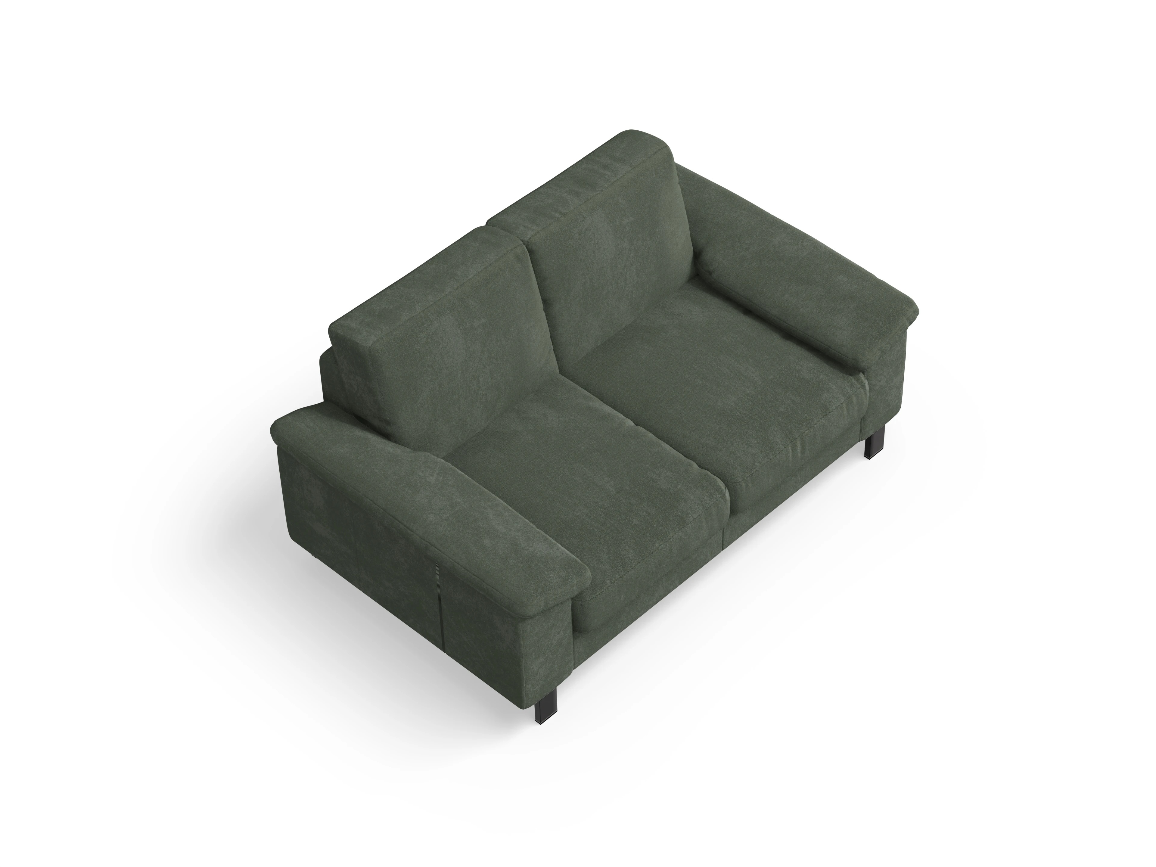 Casco 2-Sitzer Sofa Ansicht des Produktes Casco 2.0 2-Sitzer Sofa in Stoff Grün