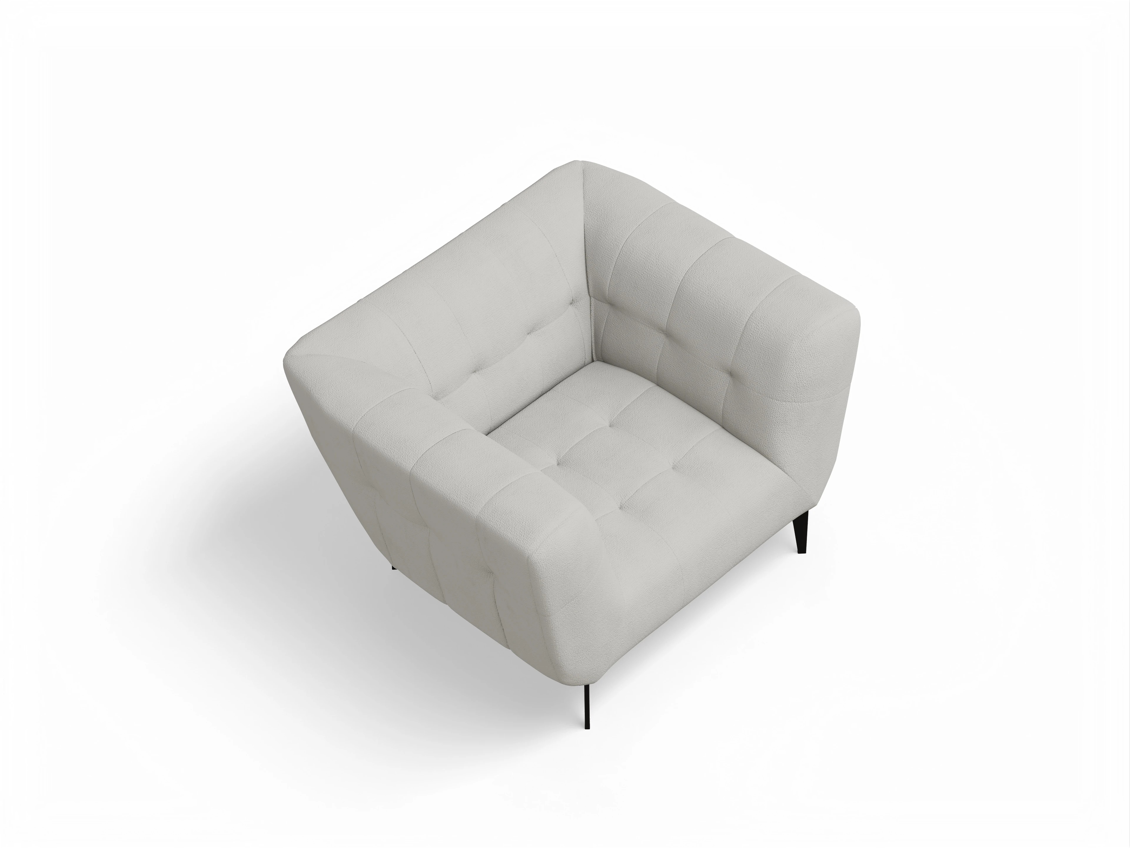 Ansicht des Produktes Vera Klassische Sessel in Stoff Beige