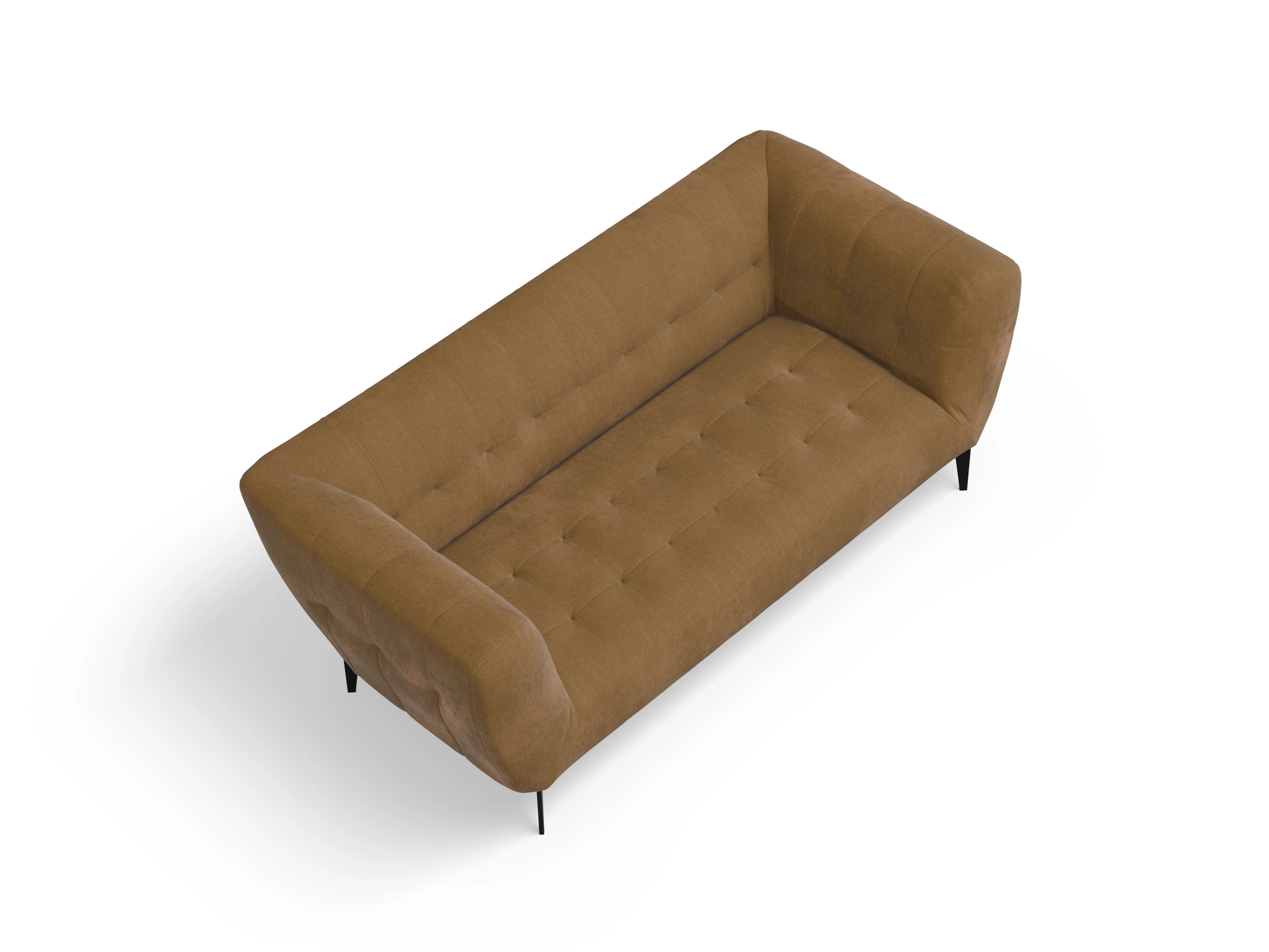 Vera 2-Sitzer Sofa Ansicht des Produktes Vera 2-Sitzer Sofa in Stoff Gelb