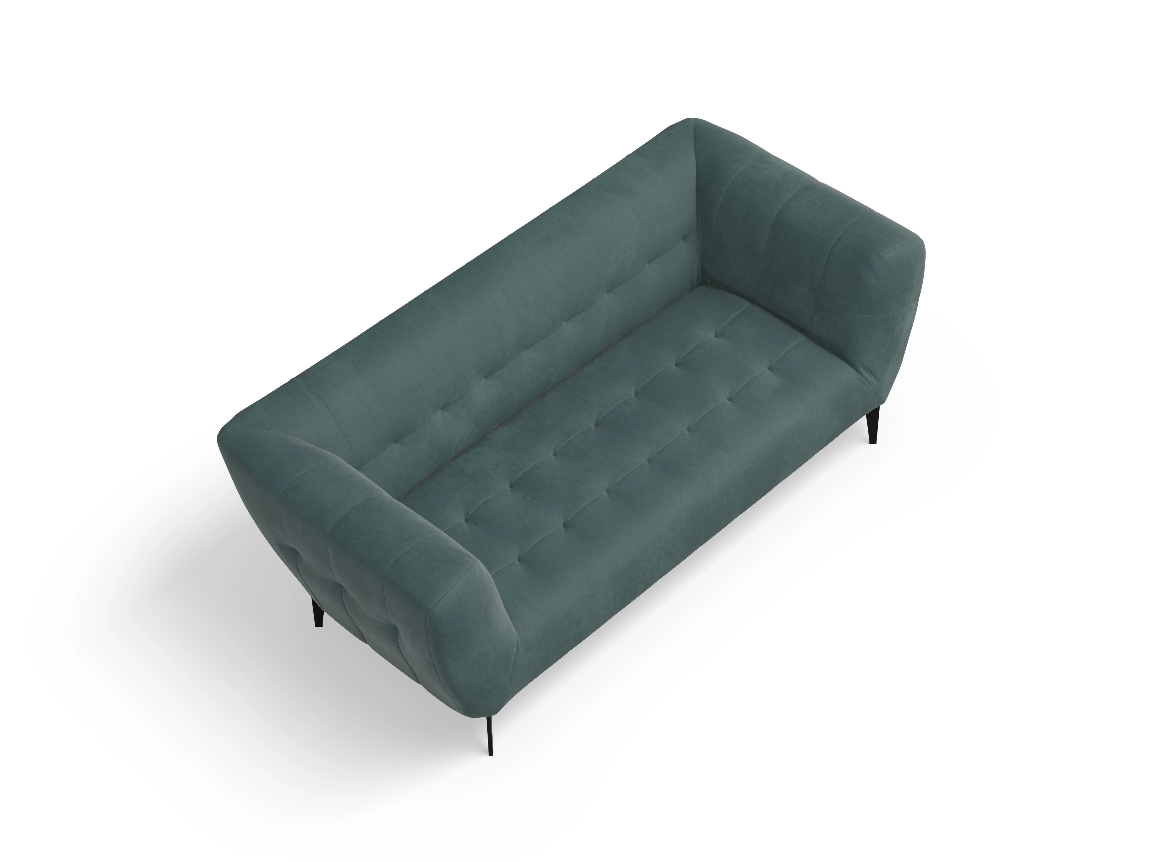 Vera 2-Sitzer Sofa Ansicht des Produktes Vera 2-Sitzer Sofa in Stoff Blau