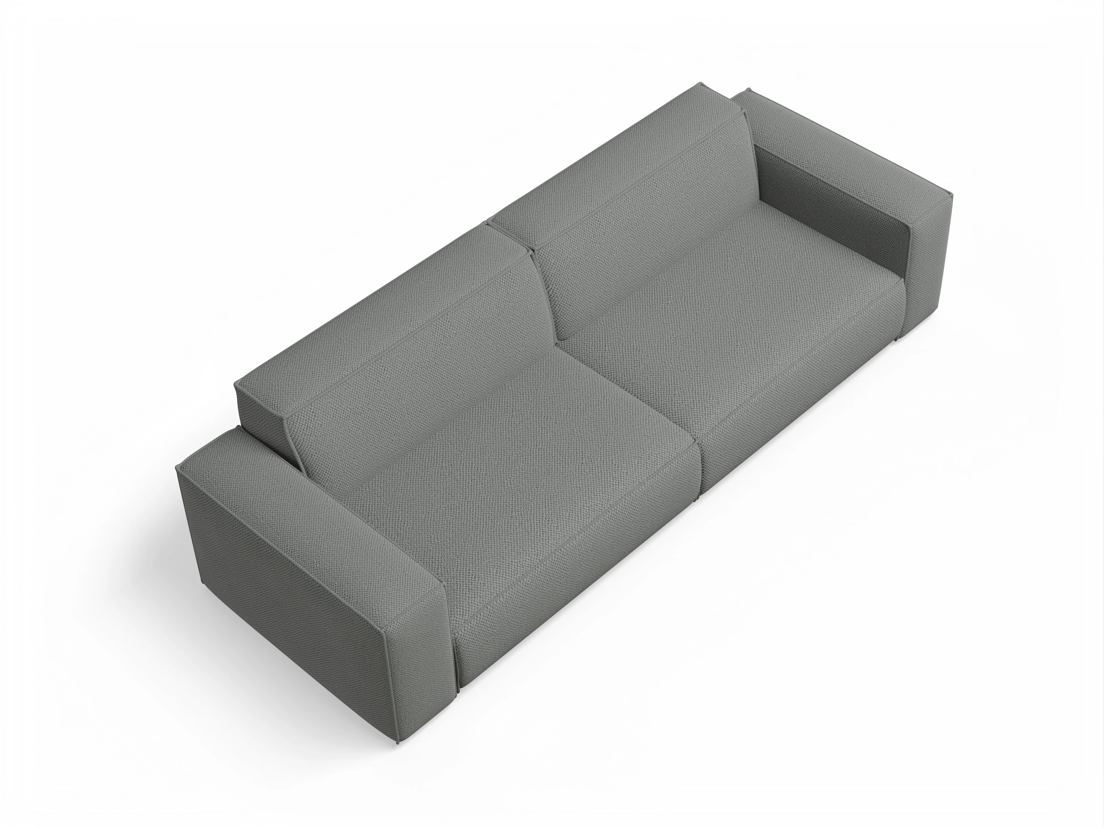 Ansicht des Produktes Claas-O 4-Sitzer Sofa in Stoff Grau