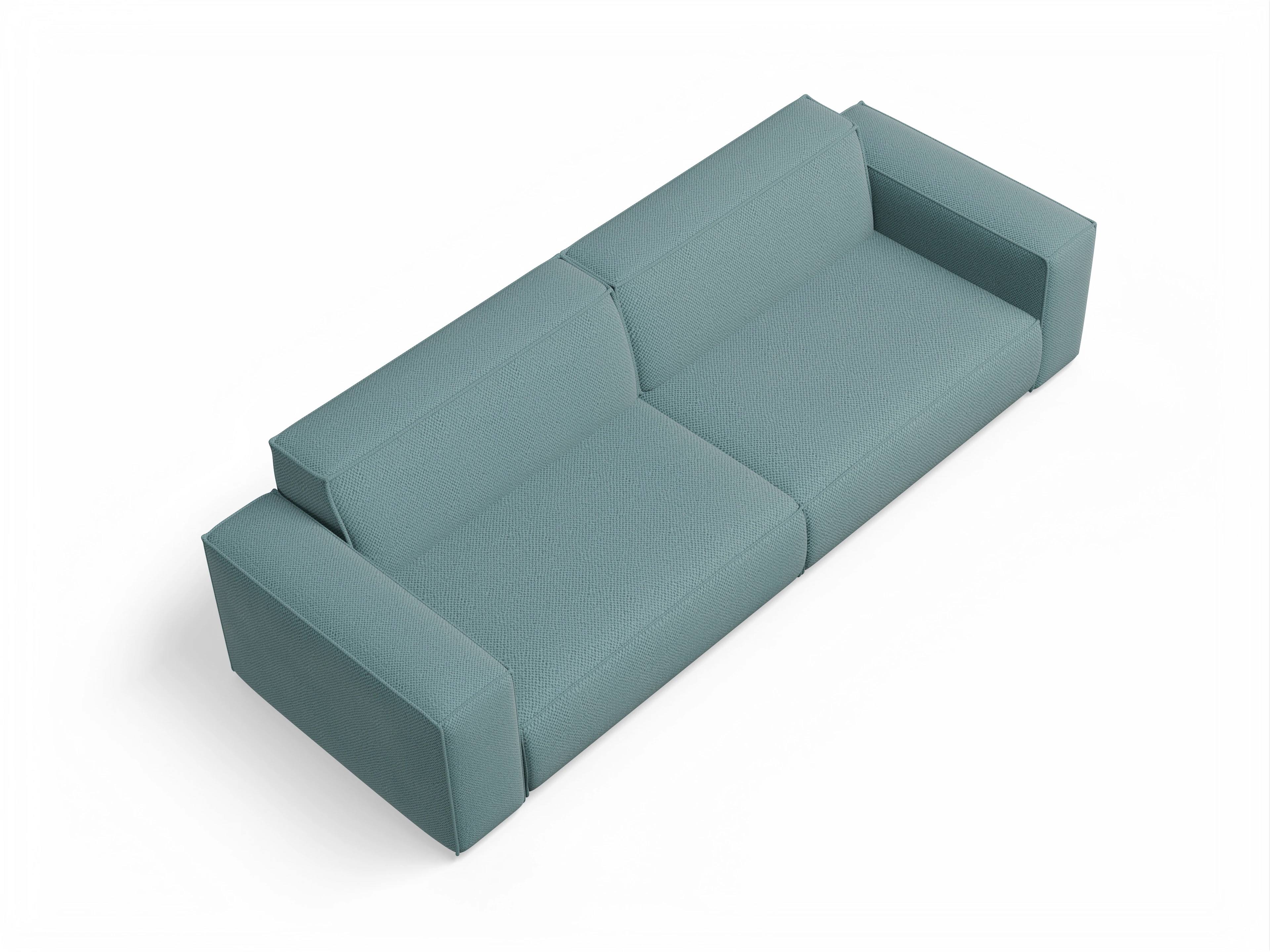 Ansicht des Produktes Claas-O 4-Sitzer Sofa in Stoff Blau