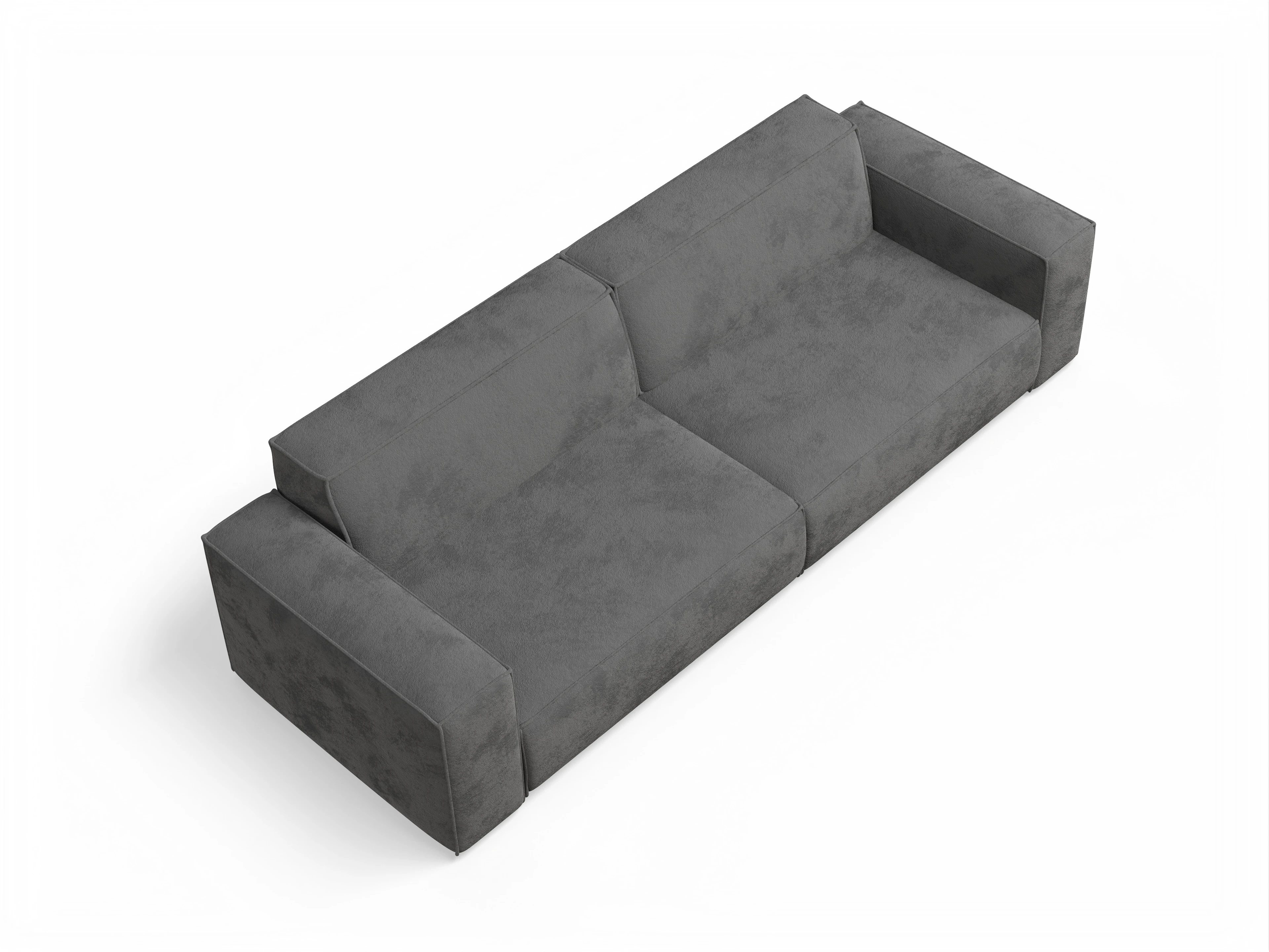 Ansicht des Produktes Claas-O 4-Sitzer Sofa in Stoff Grau