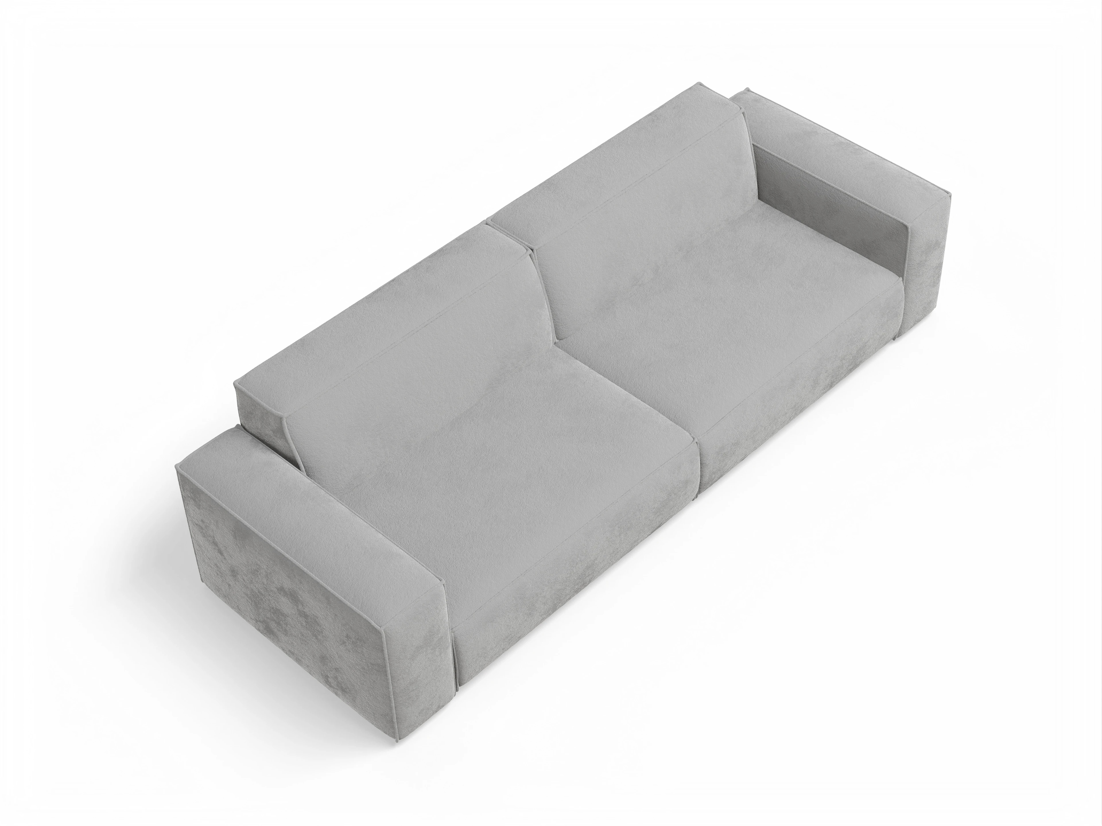 Ansicht des Produktes Claas-O 4-Sitzer Sofa in Stoff Grau