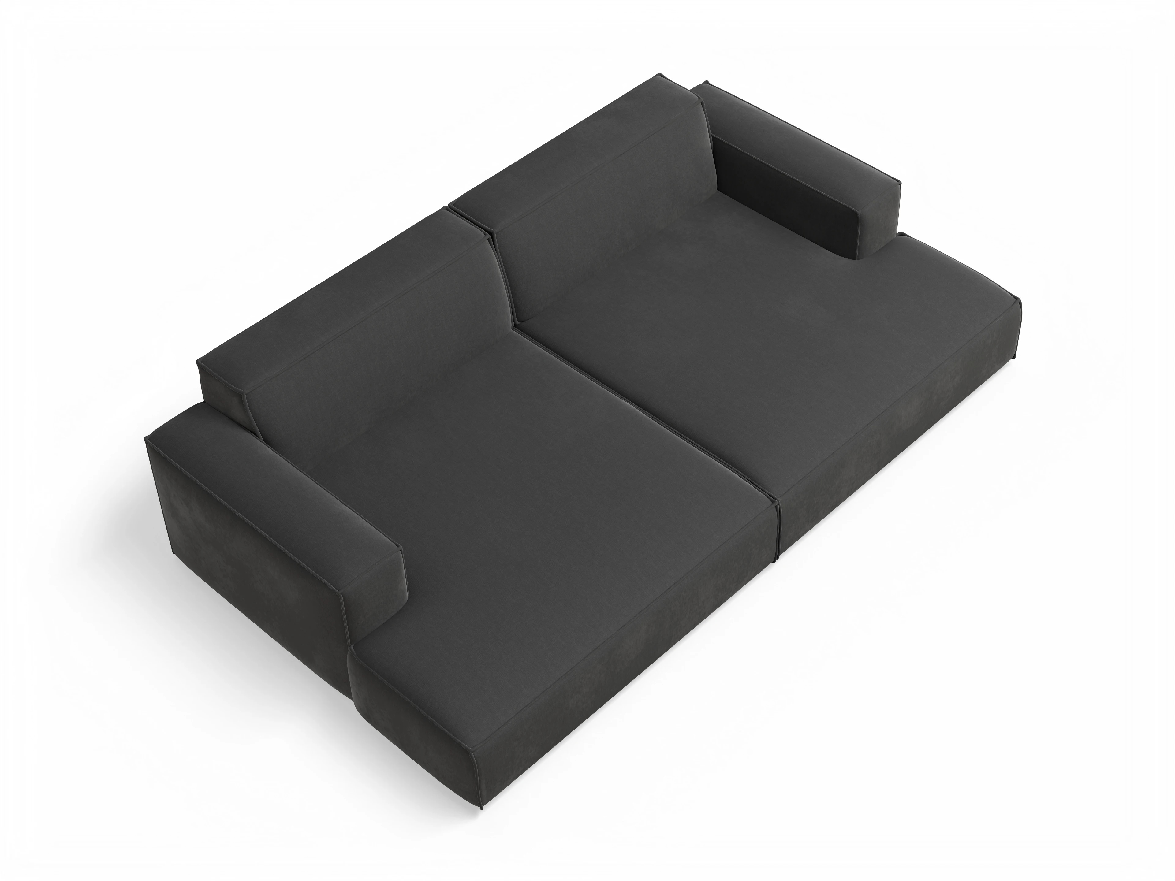 Ansicht des Produktes Claas-O Loungesofa in Stoff Schwarz