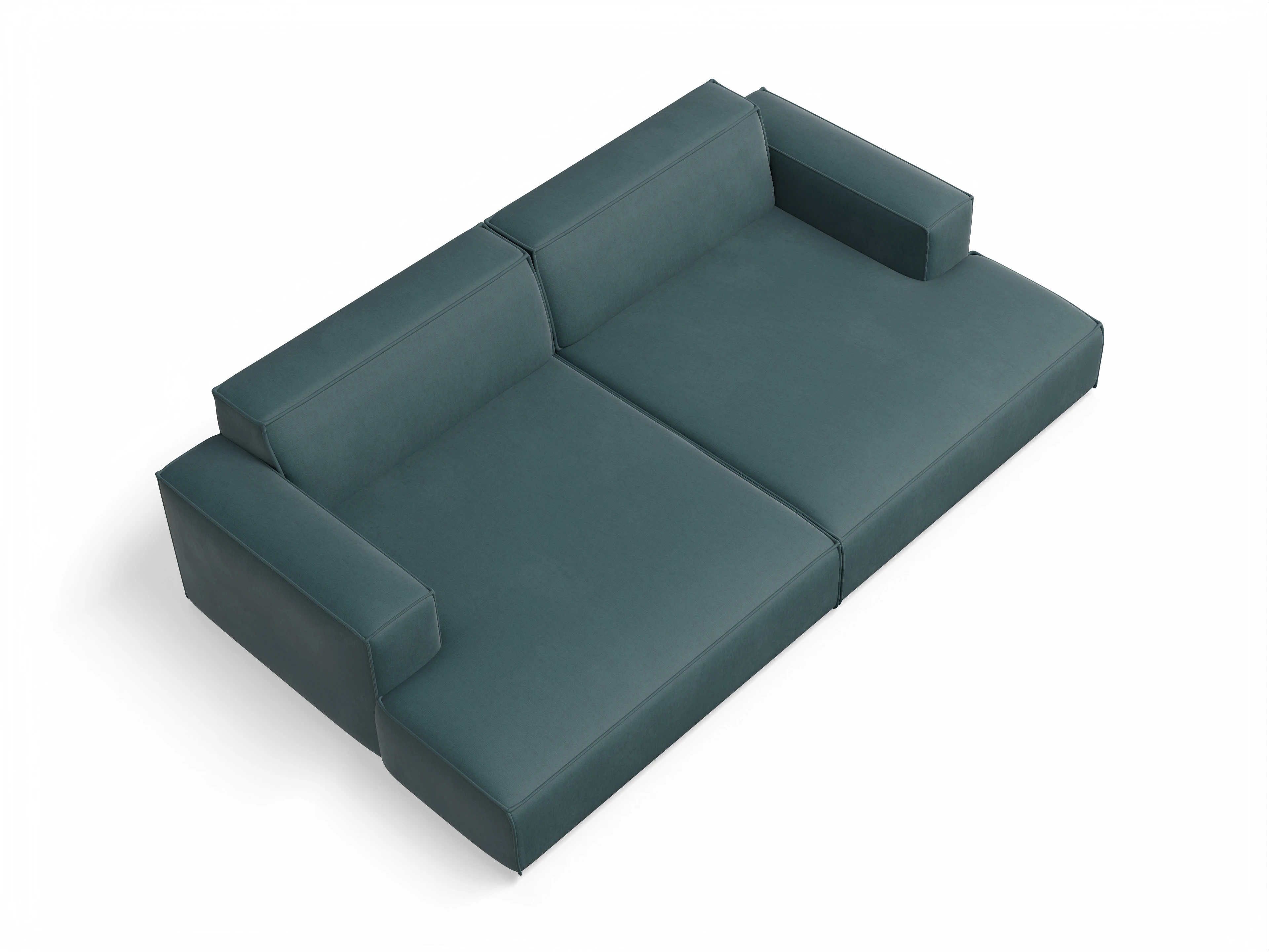 Ansicht des Produktes Claas-O Loungesofa in Stoff Blau