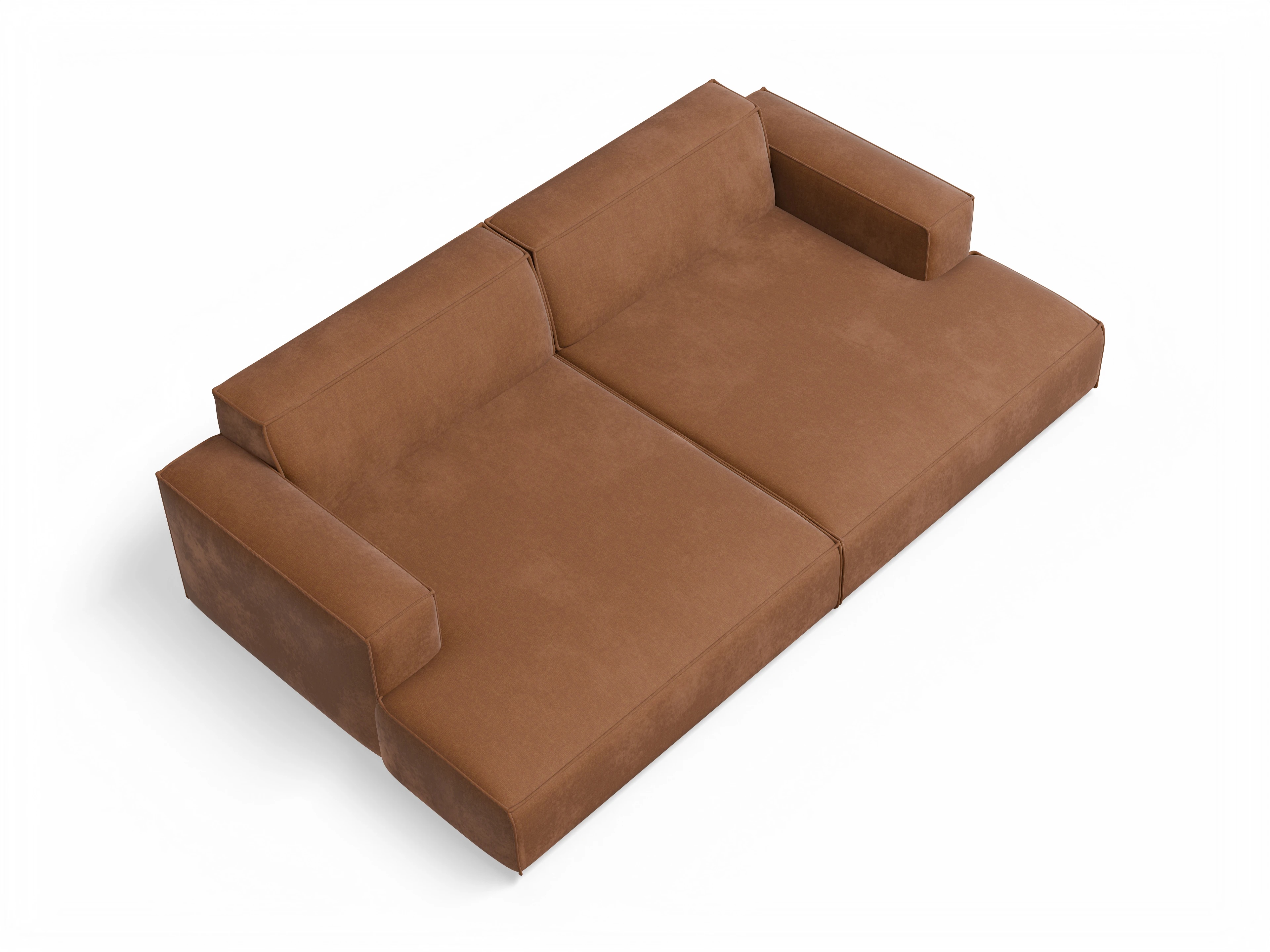 Ansicht des Produktes Claas-O Loungesofa in Stoff Gelb