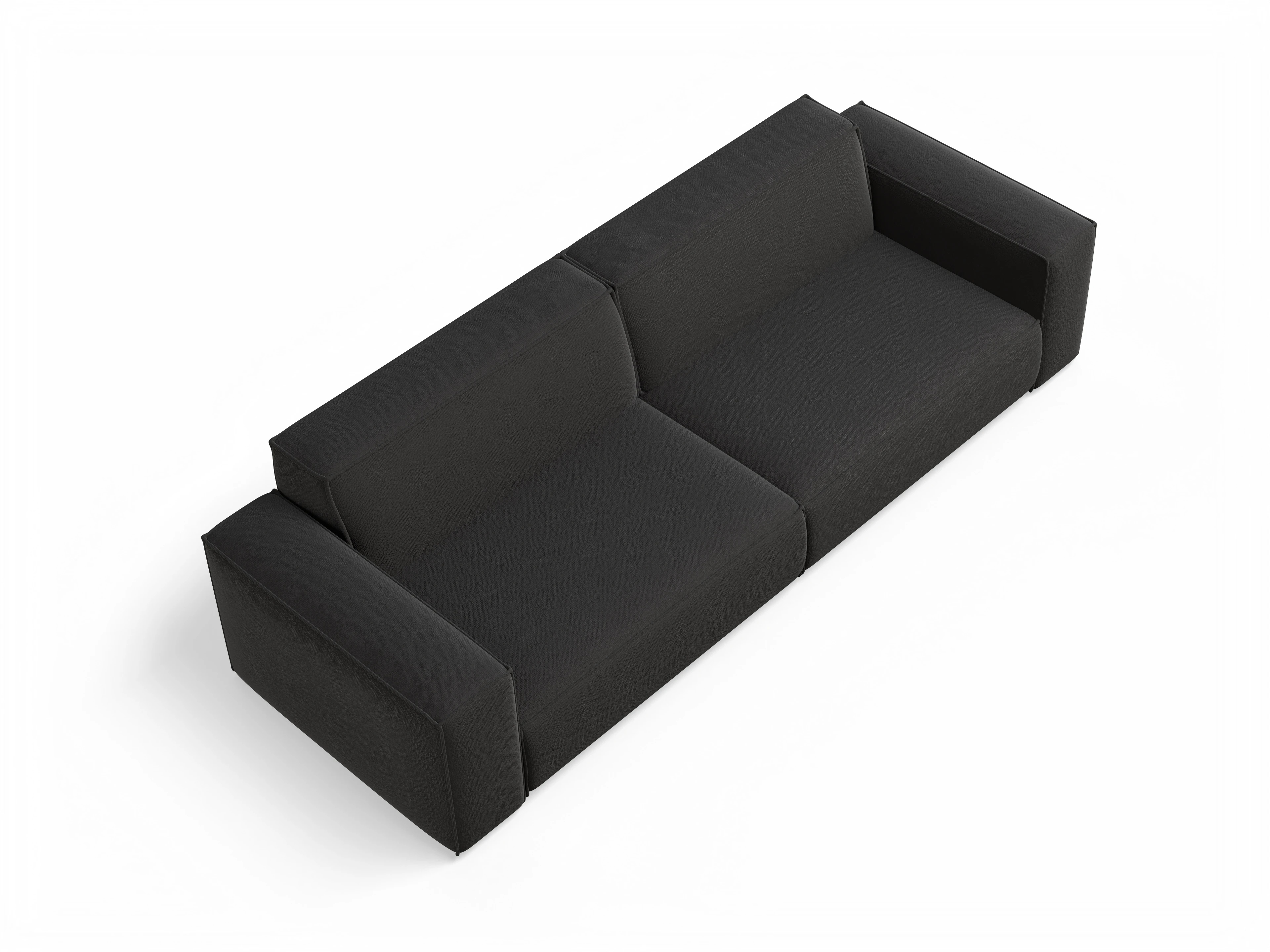 Ansicht des Produktes Claas-O 4-Sitzer Sofa in Stoff Grau