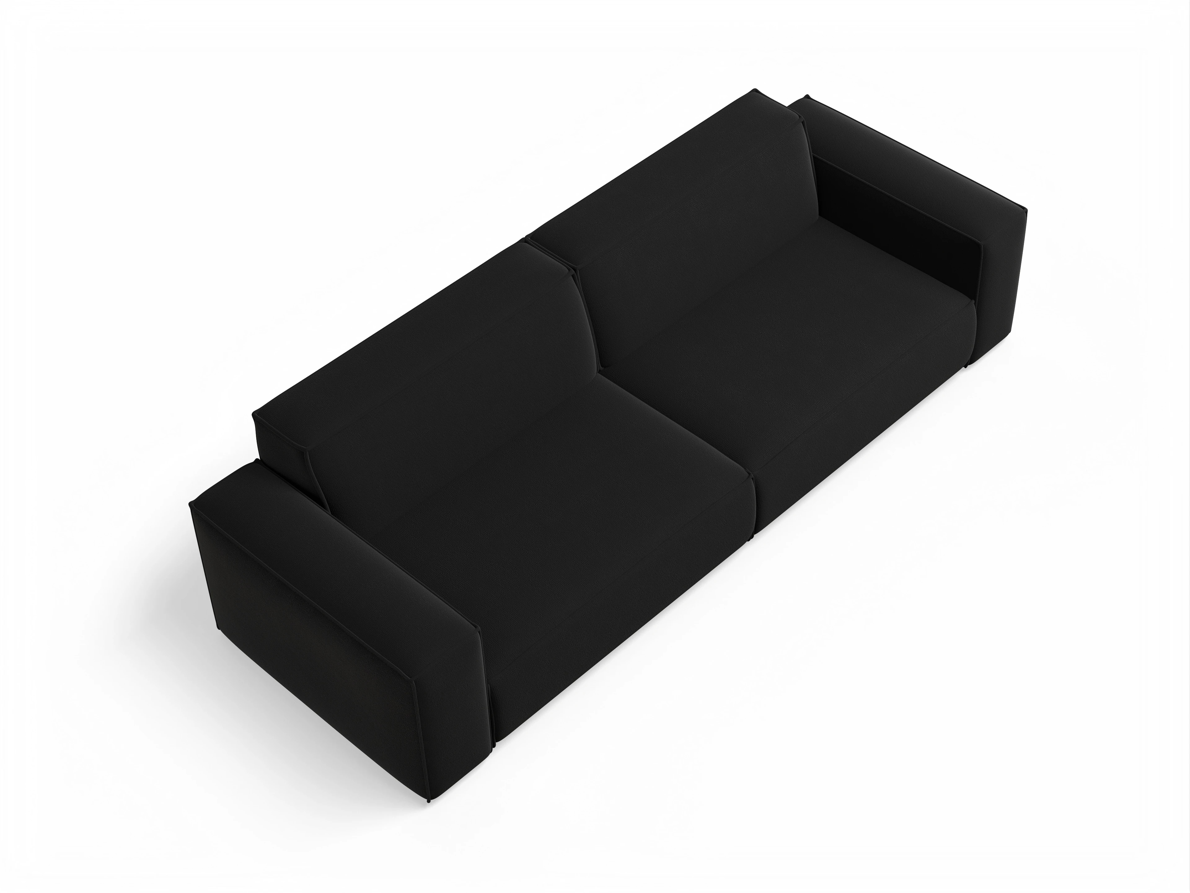 Ansicht des Produktes Claas-O 4-Sitzer Sofa in Stoff Schwarz