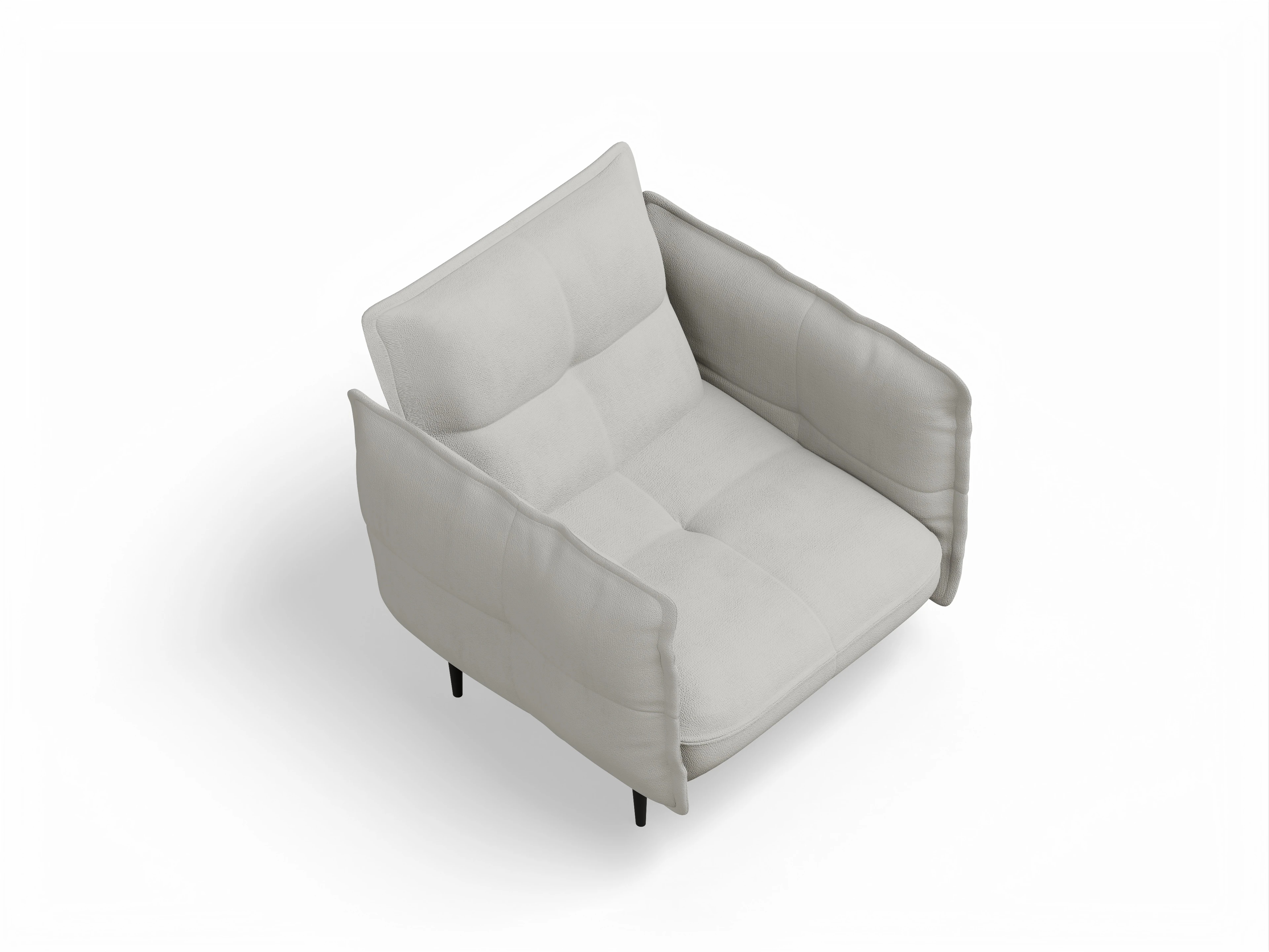 Ansicht des Produktes Marvin-O Klassische Sessel in Stoff Beige