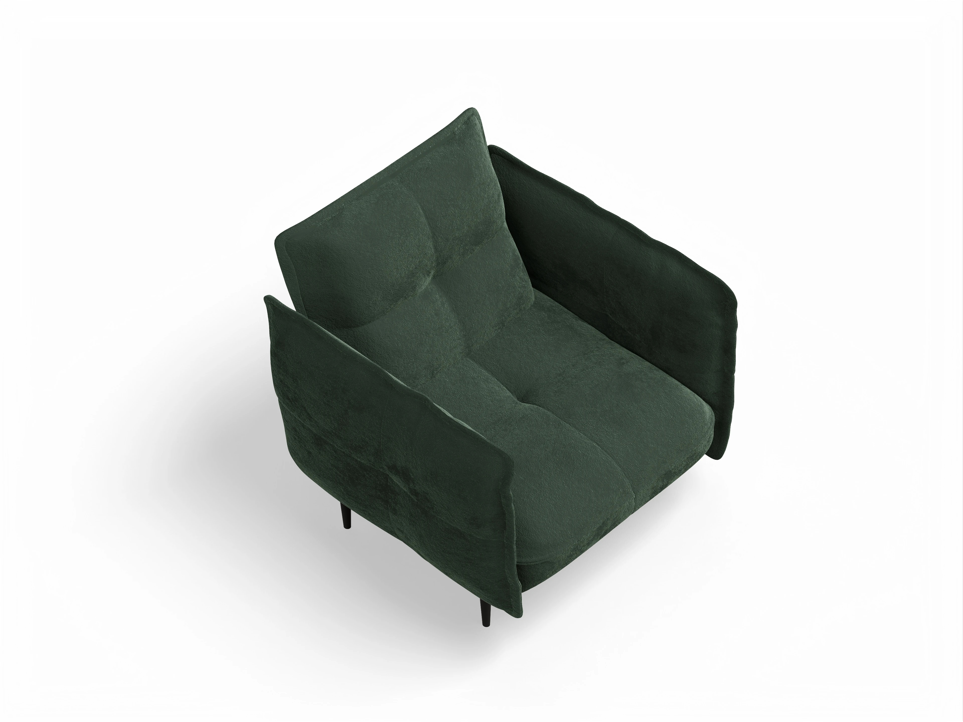 Ansicht des Produktes Marvin-O Klassische Sessel in Stoff Grün