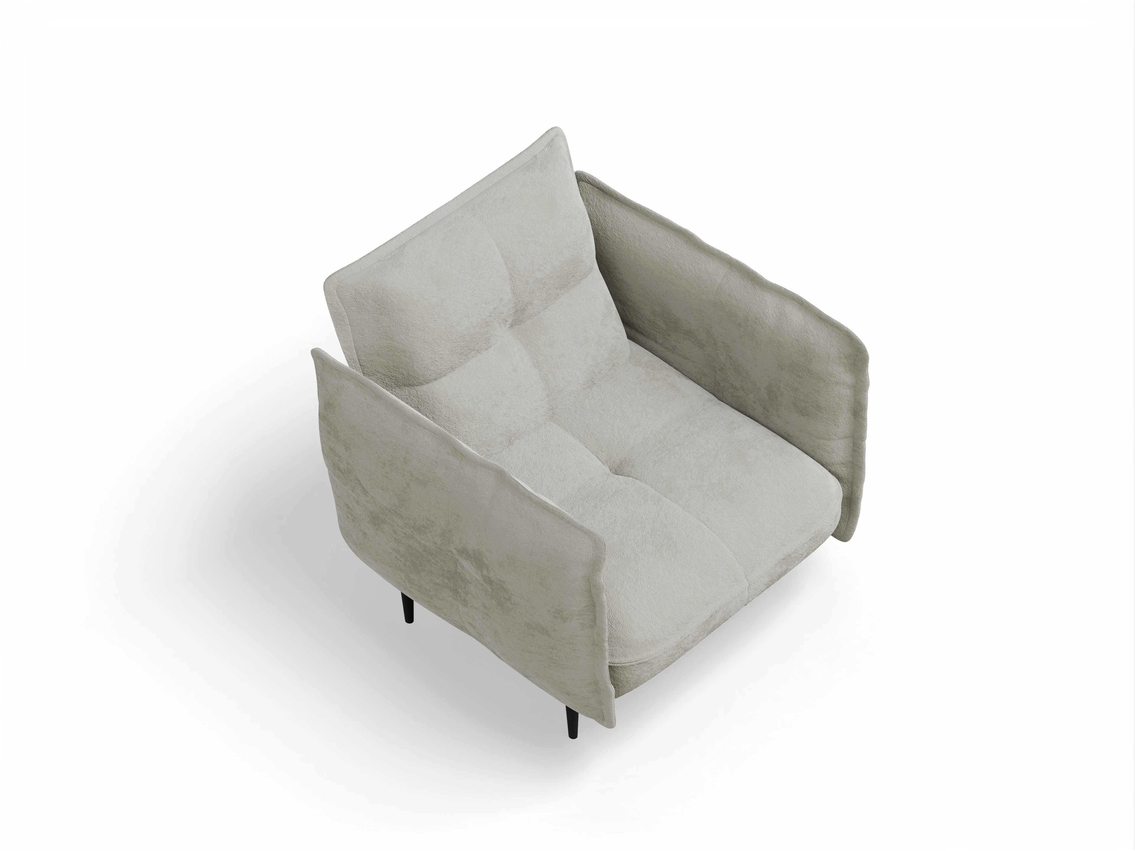 Ansicht des Produktes Marvin-O Klassische Sessel in Stoff Beige