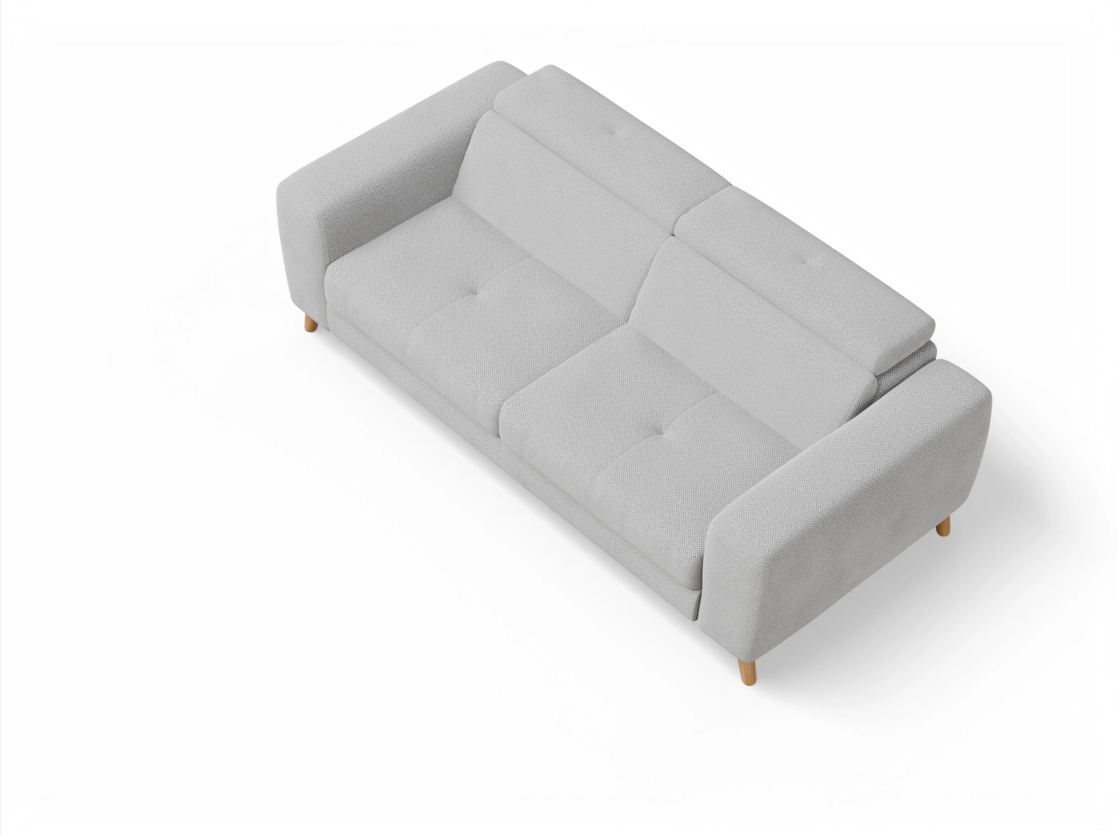 Ansicht des Produktes Capua 3-Sitzer Sofa in Stoff Beige