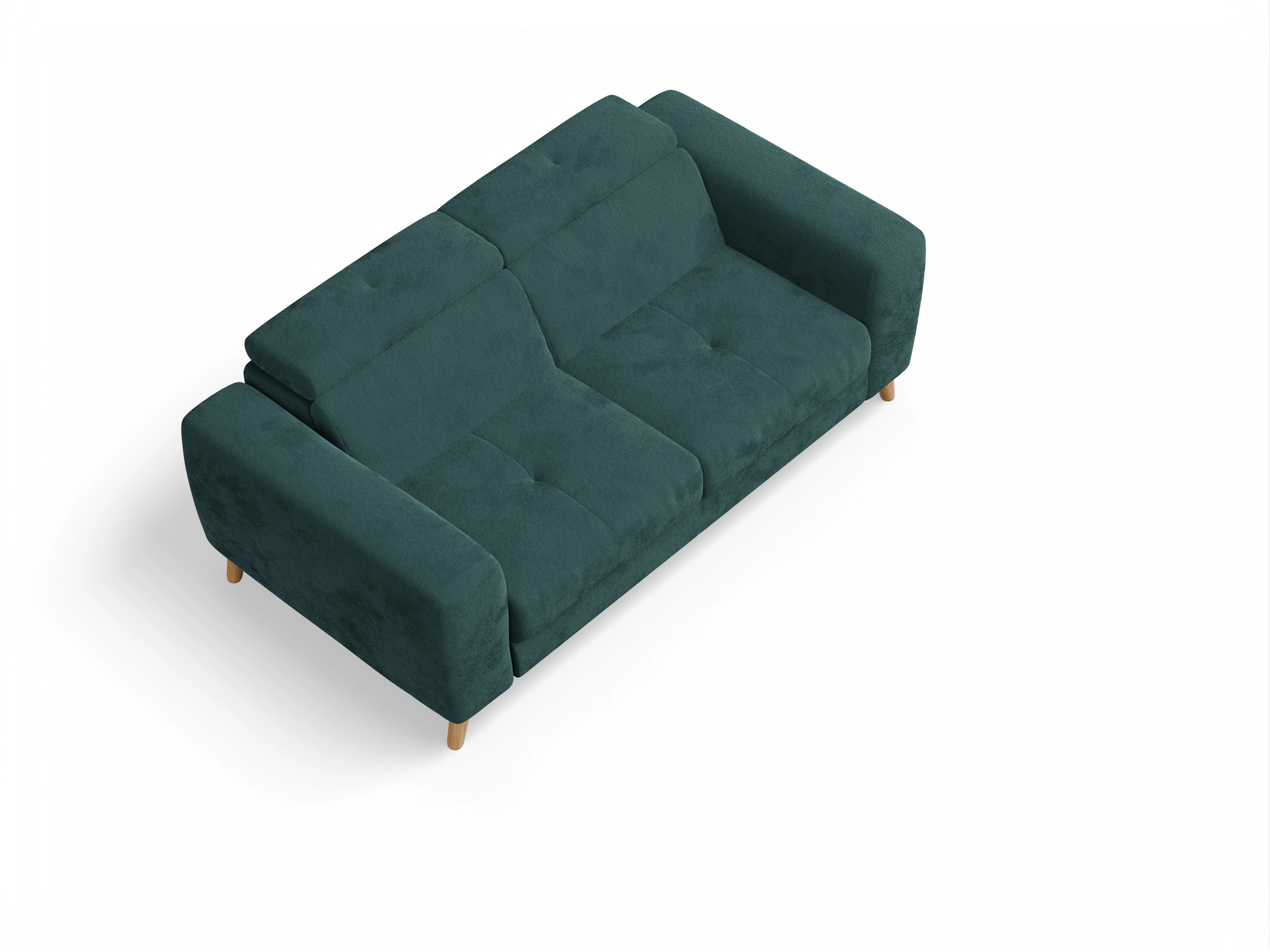 Ansicht des Produktes Capua 2,5-Sitzer Sofa in Stoff Blau