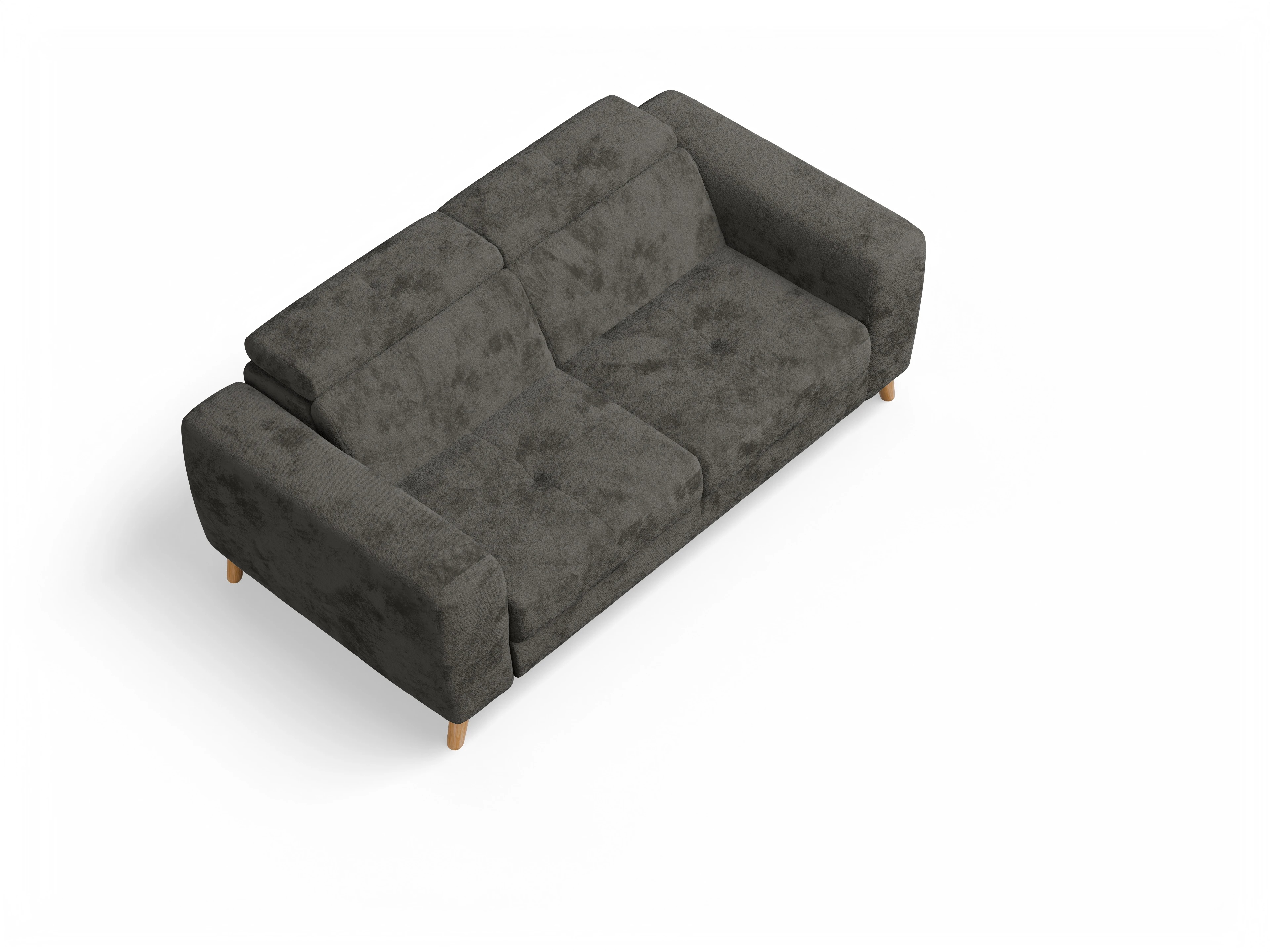 Ansicht des Produktes Capua 2,5-Sitzer Sofa in Stoff Braun