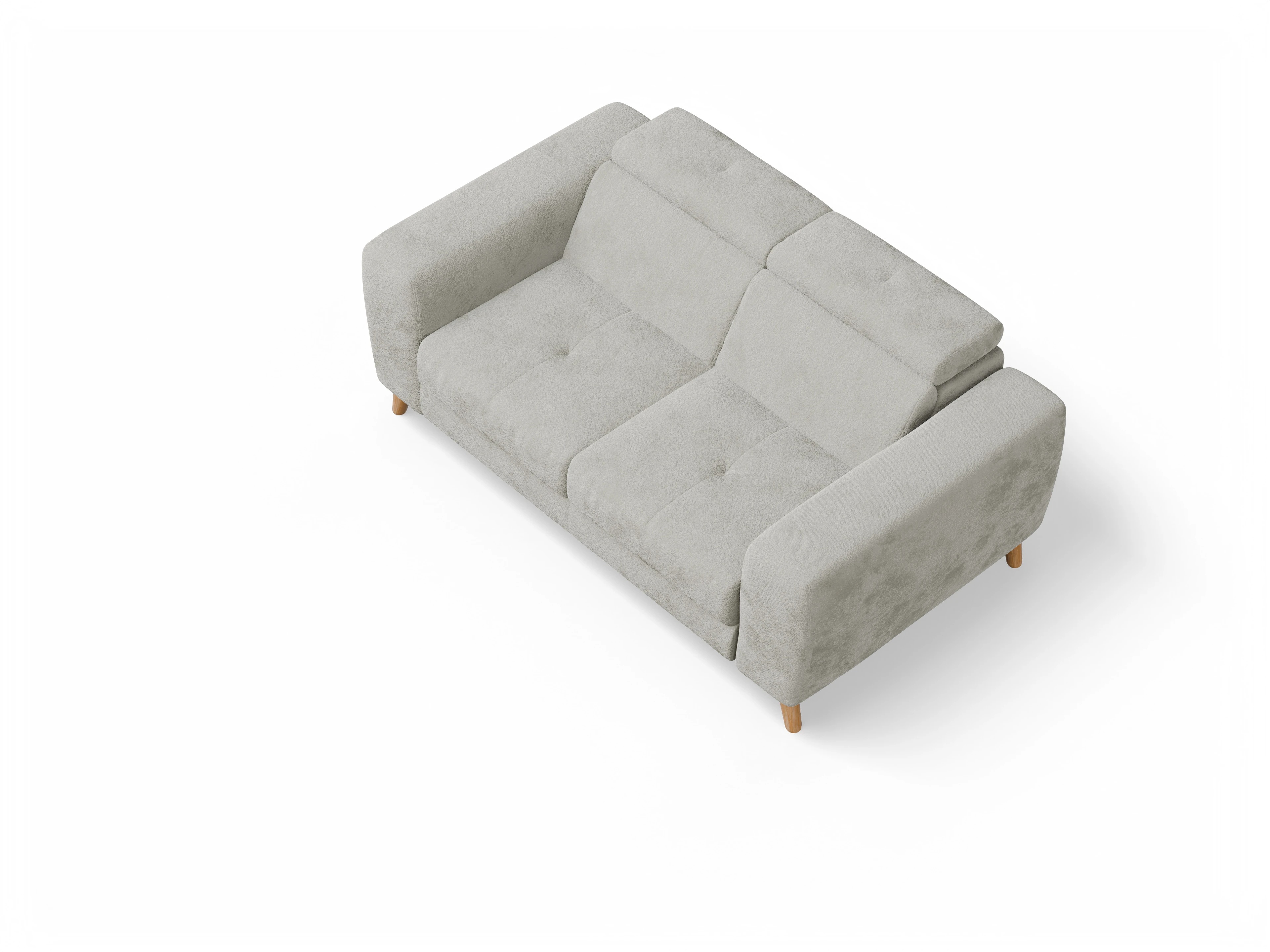 Ansicht des Produktes Capua 2-Sitzer Sofa in Stoff Beige