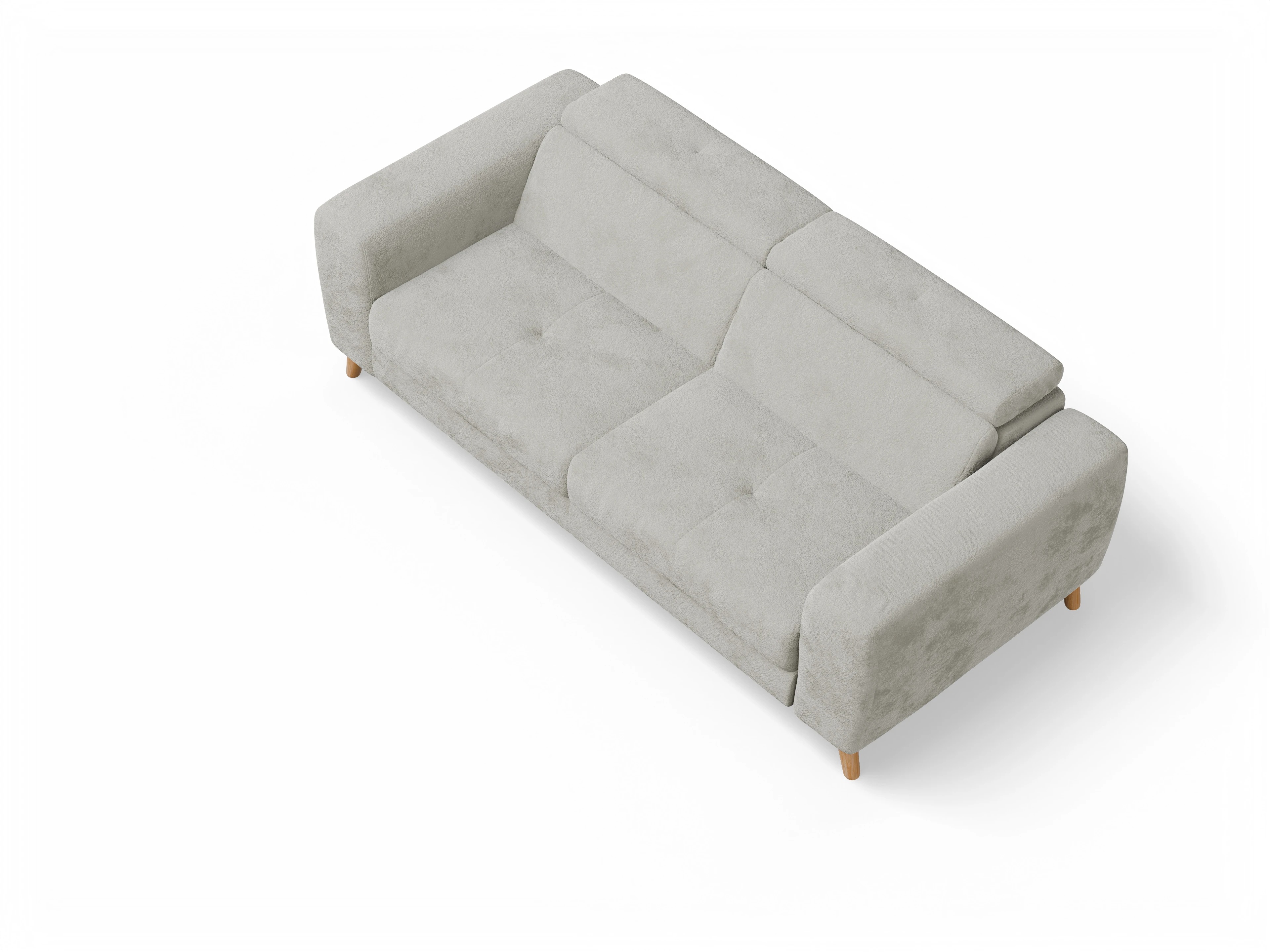 Ansicht des Produktes Capua 3-Sitzer Sofa in Stoff Beige
