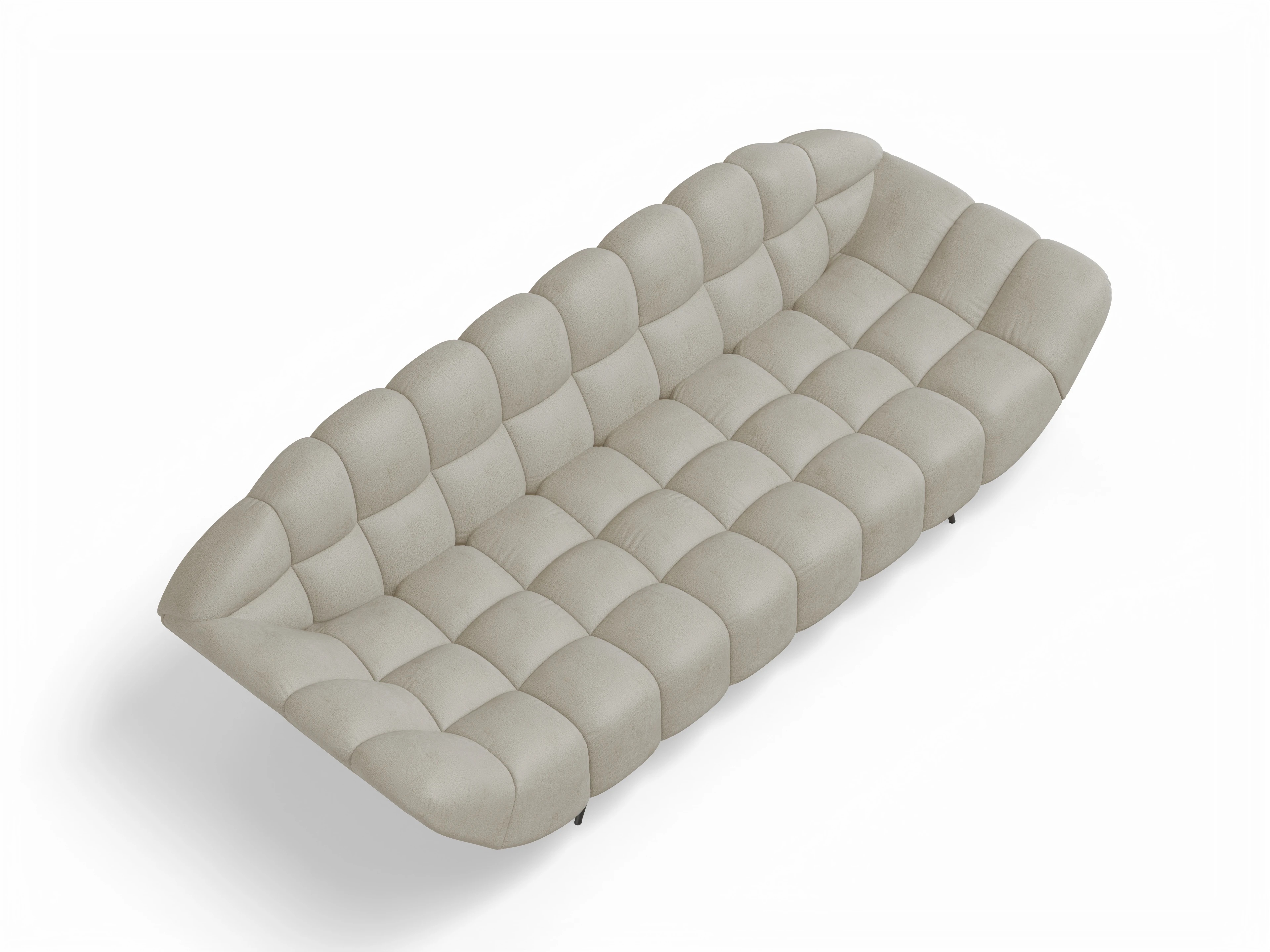 Girona 3-Sitzer Sofa Ansicht des Produktes Girona-O 3-Sitzer Sofa in Stoff Beige