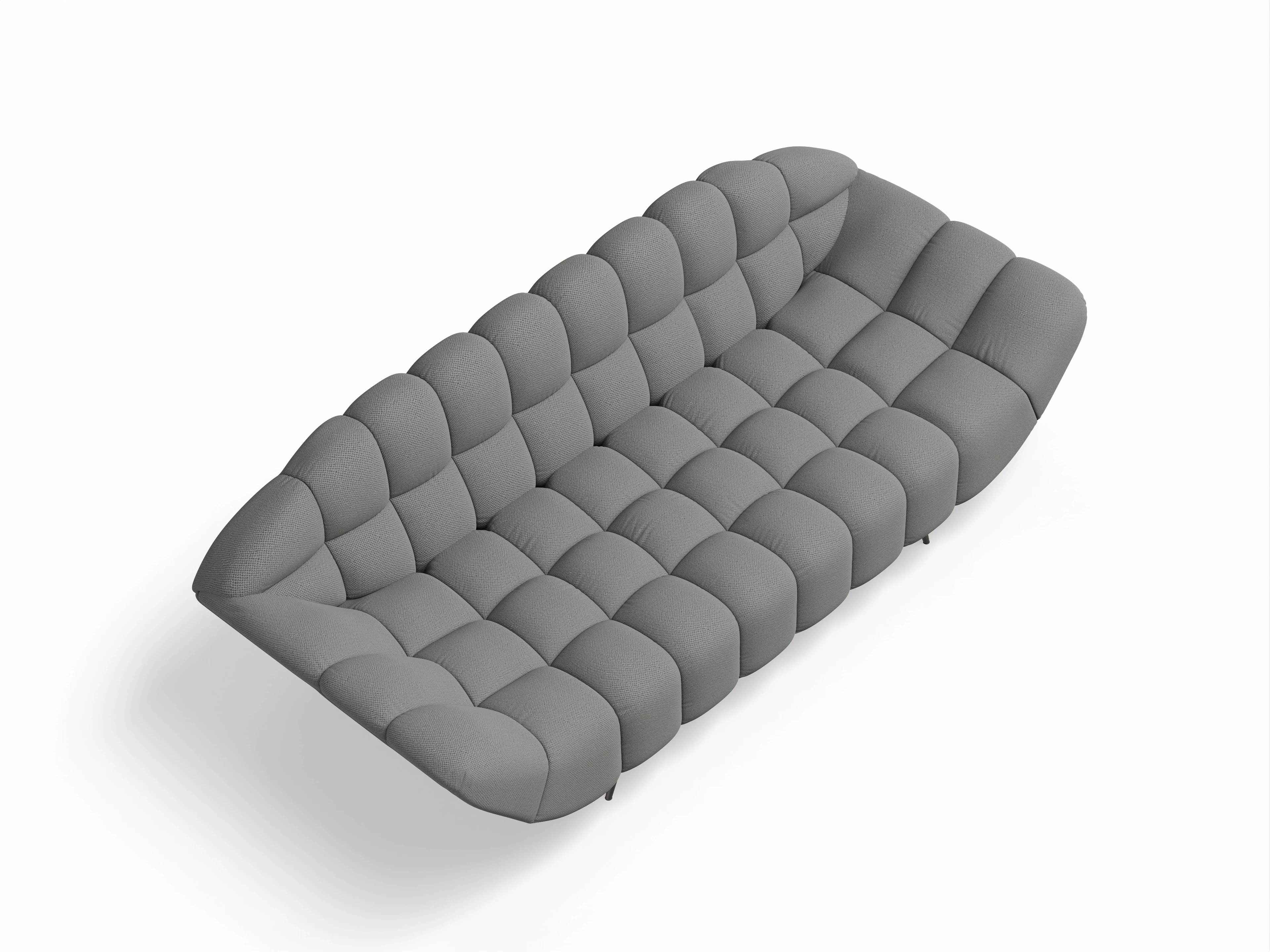 Girona 2-Sitzer Sofa Ansicht des Produktes Girona-O 2,5-Sitzer Sofa in Stoff Grau