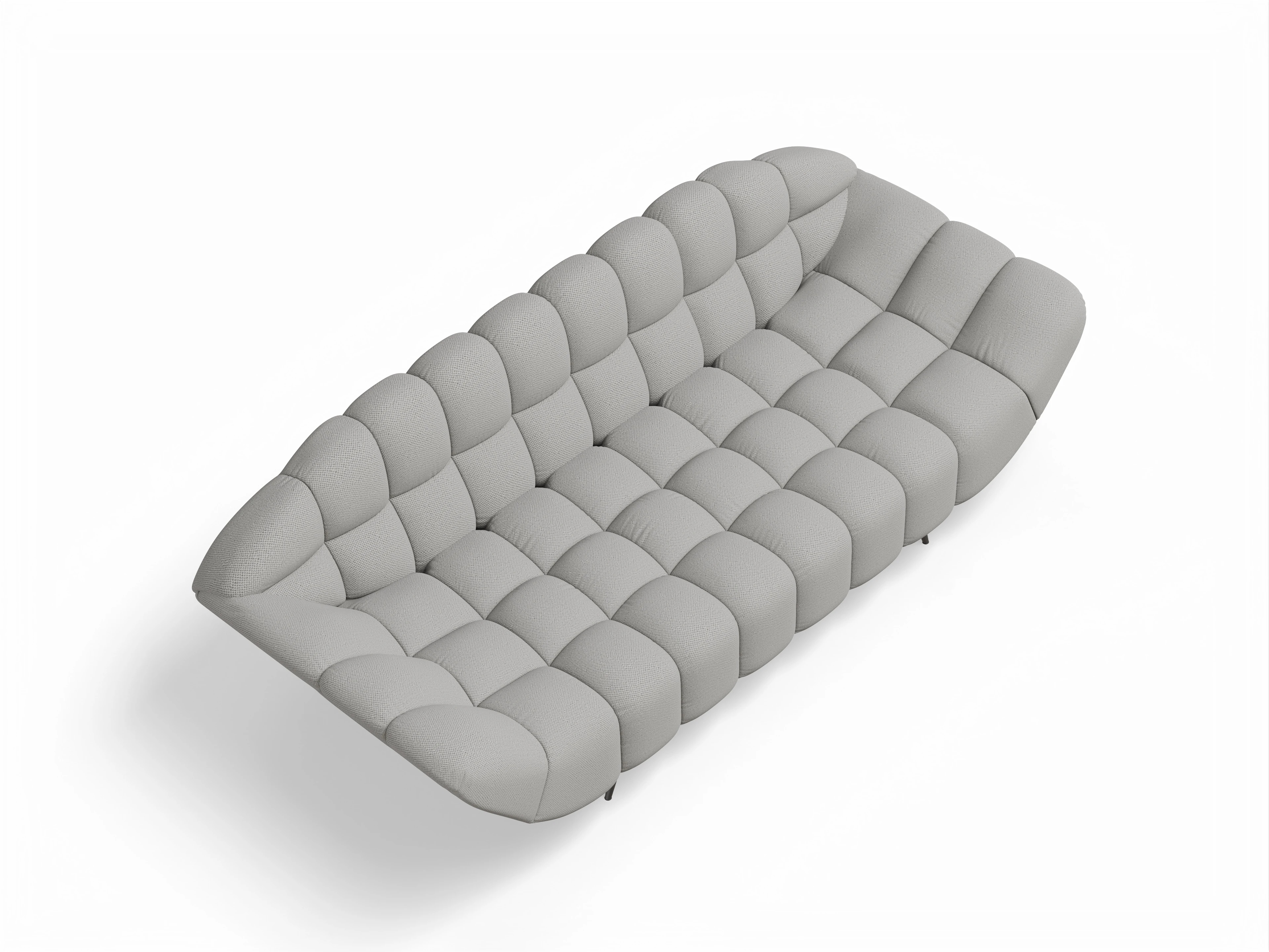 Girona 2-Sitzer Sofa Ansicht des Produktes Girona-O 2,5-Sitzer Sofa in Stoff Grau