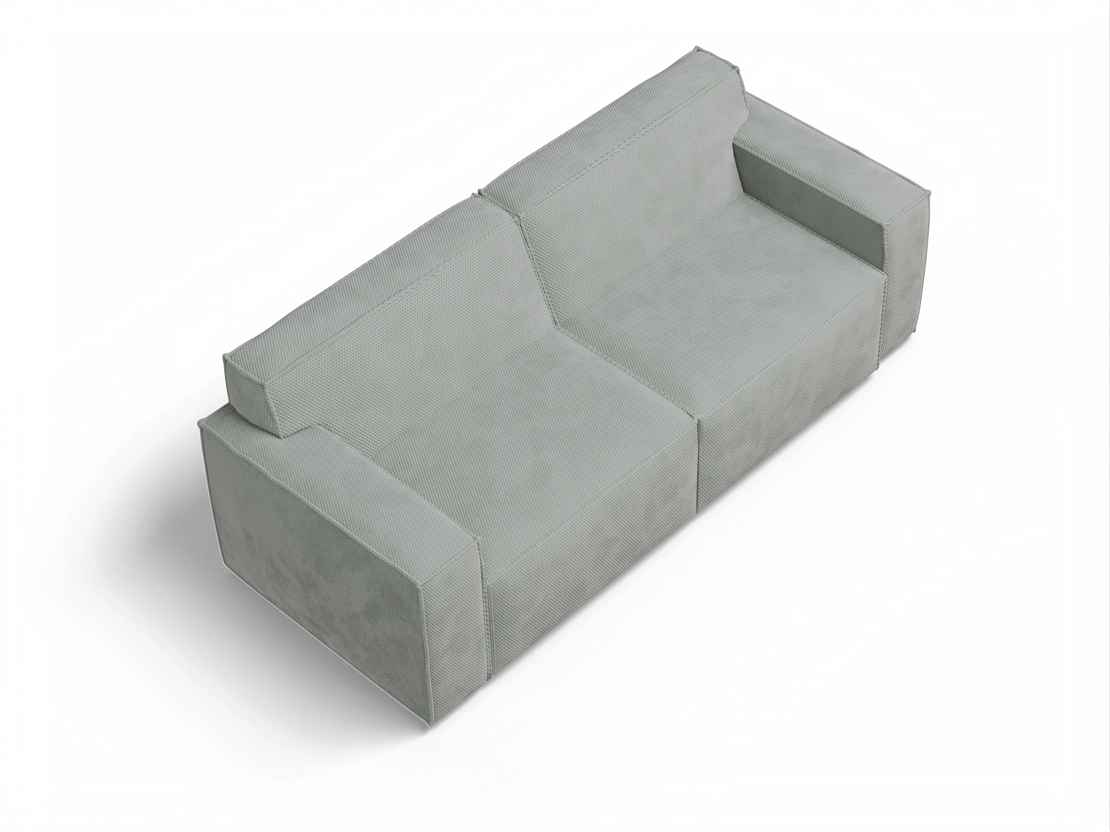 Ansicht des Produktes Esben 3-Sitzer Sofa in Stoff Grau
