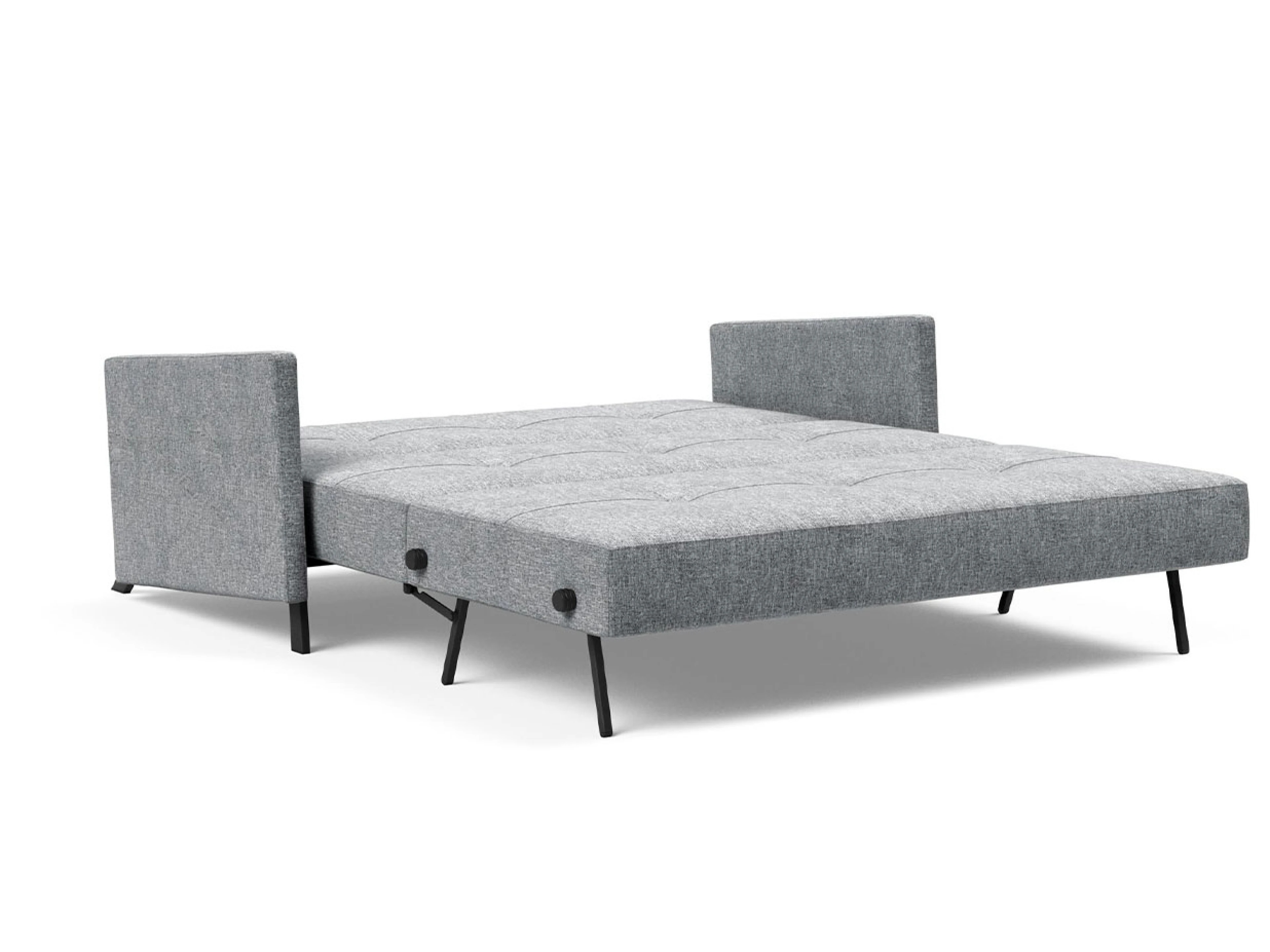Ansicht des Produktes Cubed Schlafsofa Längsschläfer in Stoff Grau