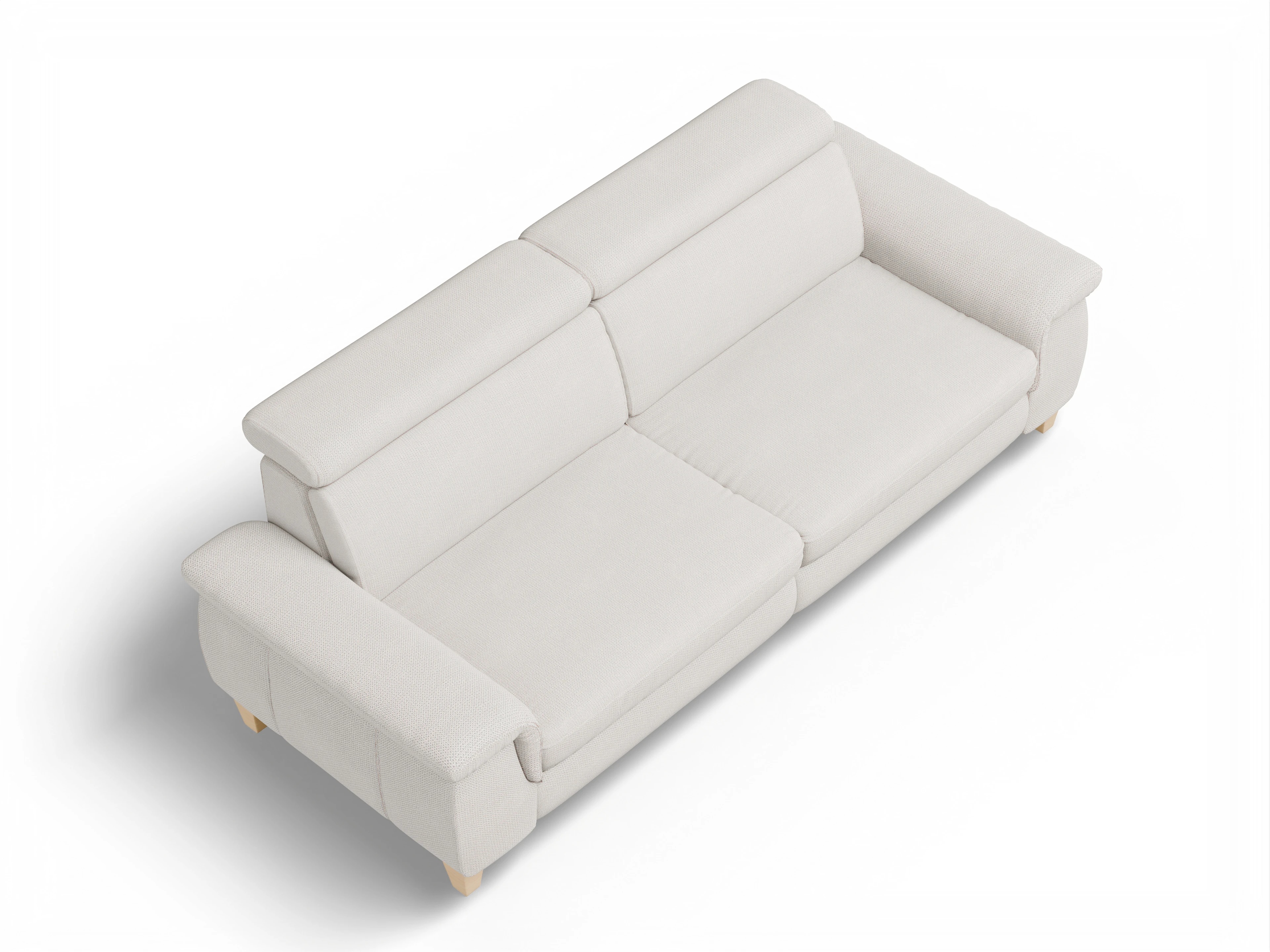 München 3-Sitzer Sofa Ansicht des Produktes München 3-Sitzer Sofa in Stoff Beige