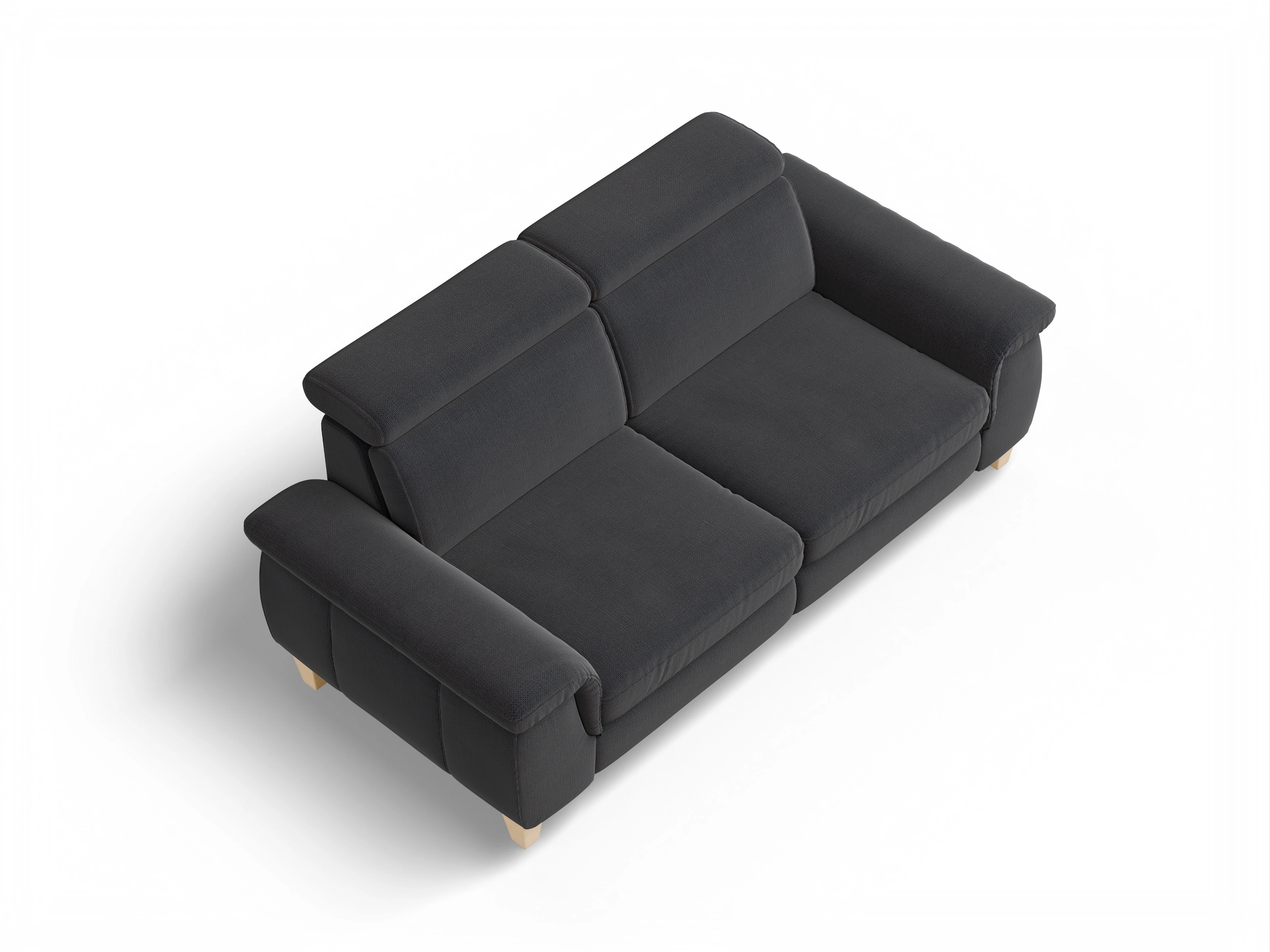 München 2,5-Sitzer Sofa Ansicht des Produktes München 2,5-Sitzer Sofa in Stoff Blau