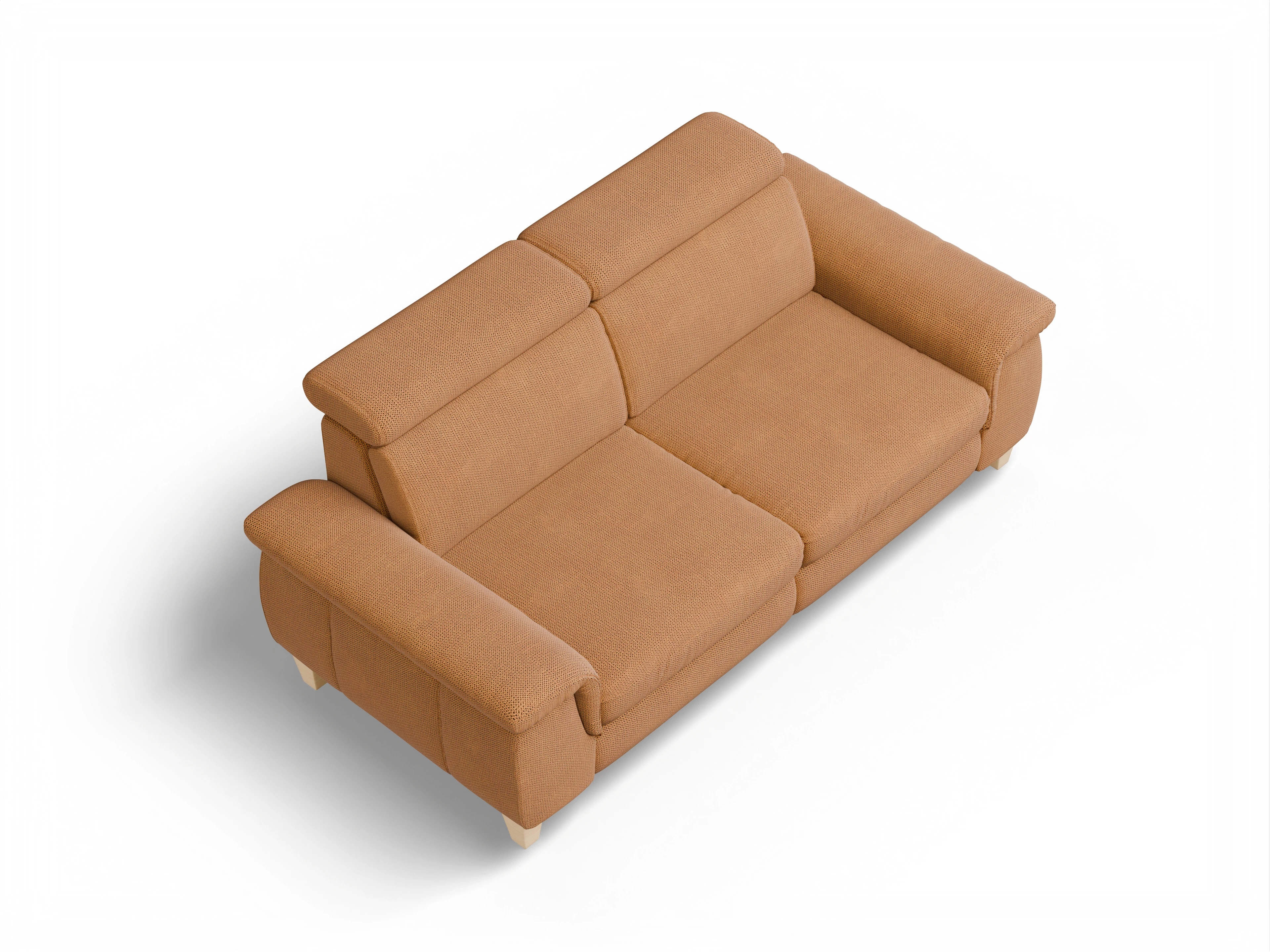 München 2,5-Sitzer Sofa Ansicht des Produktes München 2,5-Sitzer Sofa in Stoff Gelb