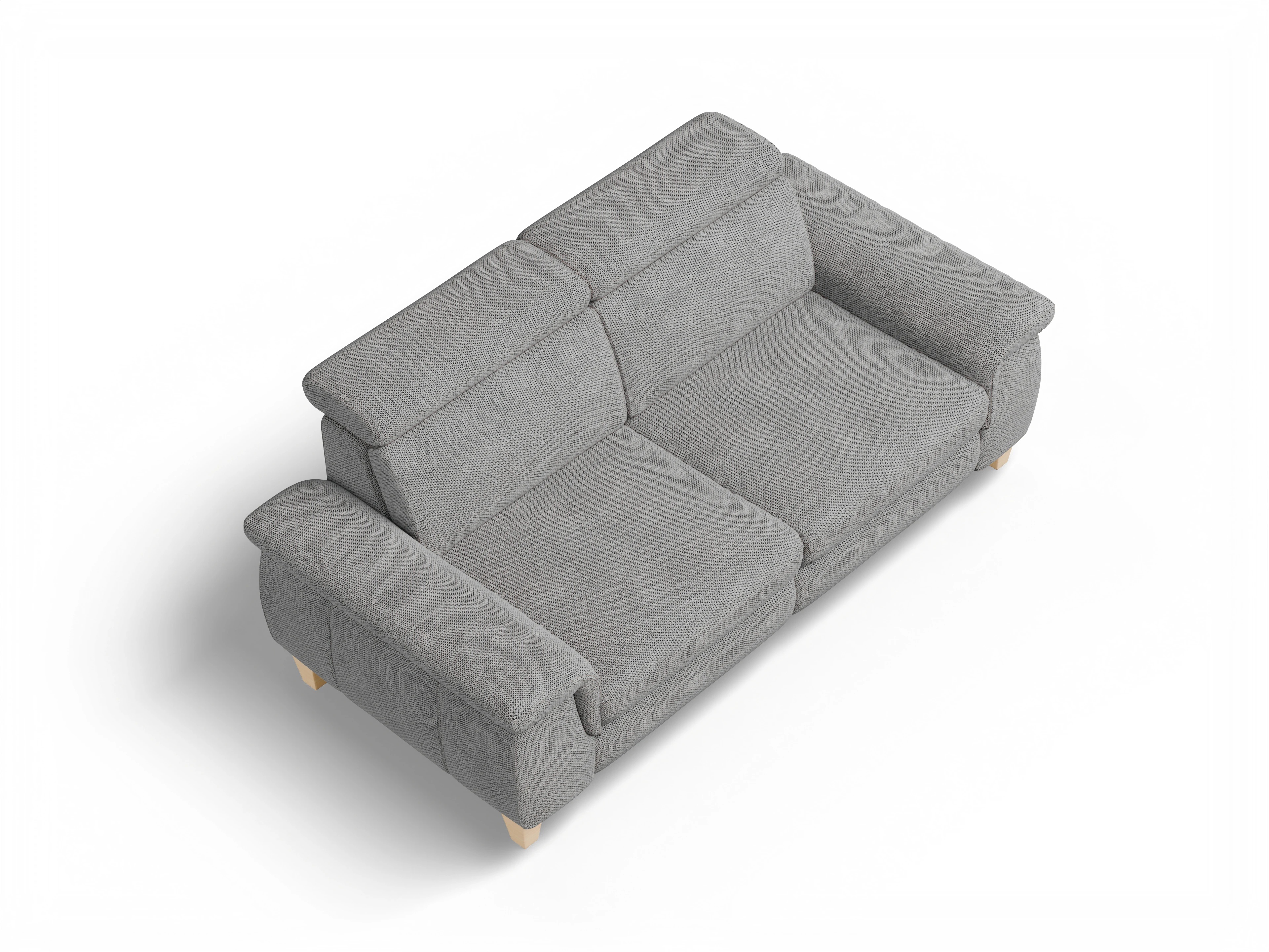 München 2,5-Sitzer Sofa Ansicht des Produktes München 2,5-Sitzer Sofa in Stoff Grau