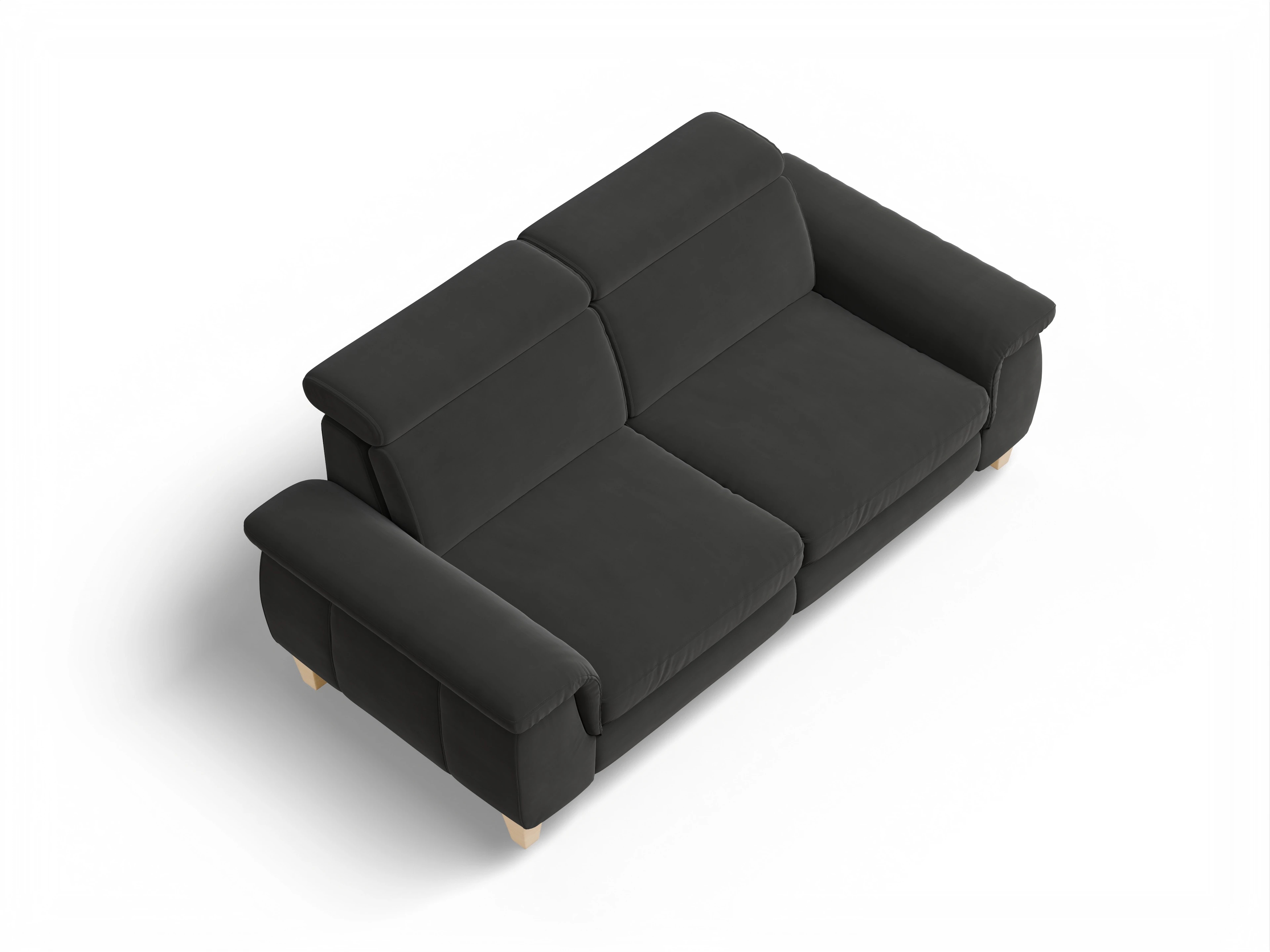 München 2,5-Sitzer Sofa Ansicht des Produktes München 2,5-Sitzer Sofa in Stoff Grau