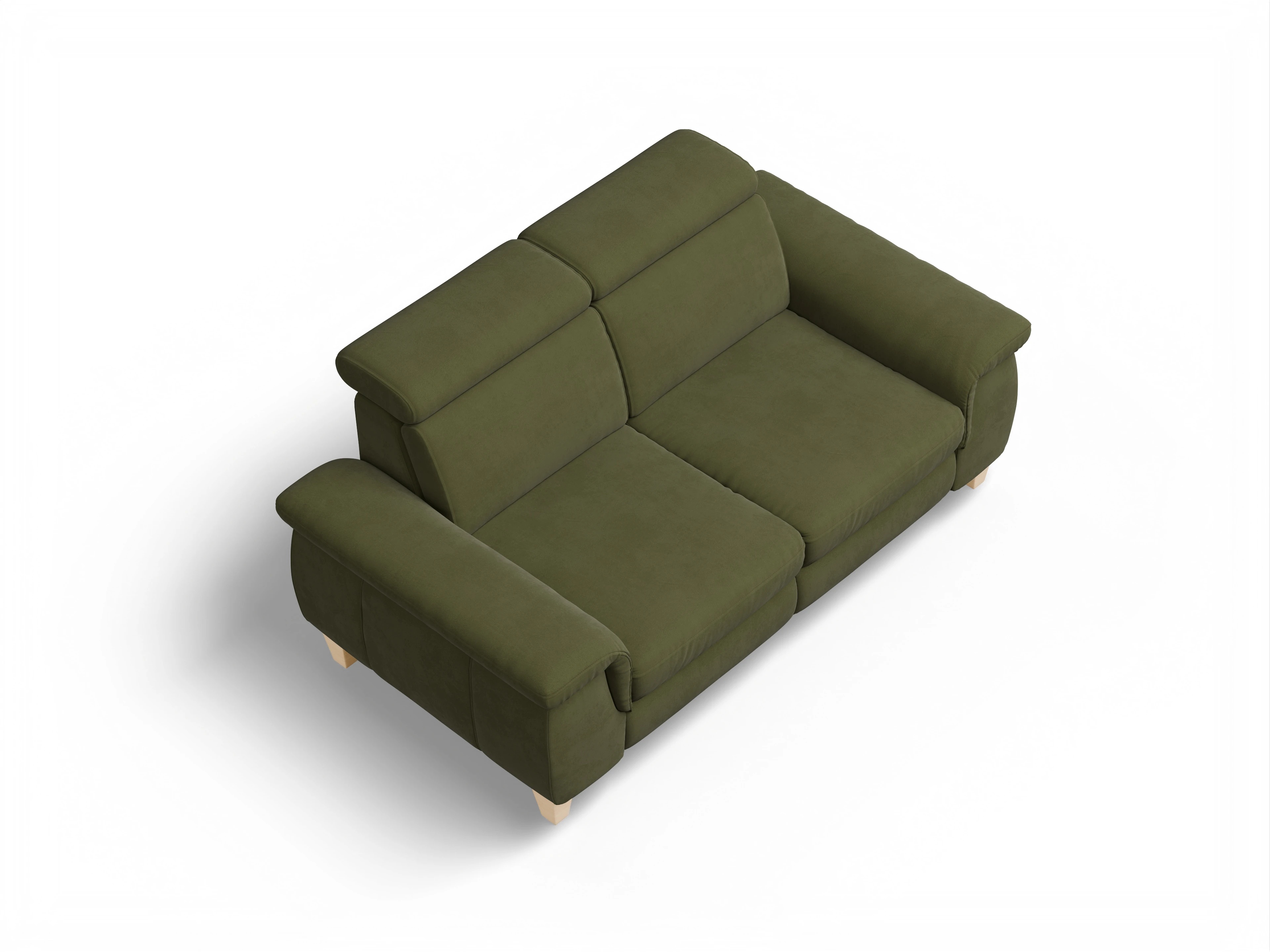 Ansicht des Produktes München 2-Sitzer Sofa in Stoff Grün