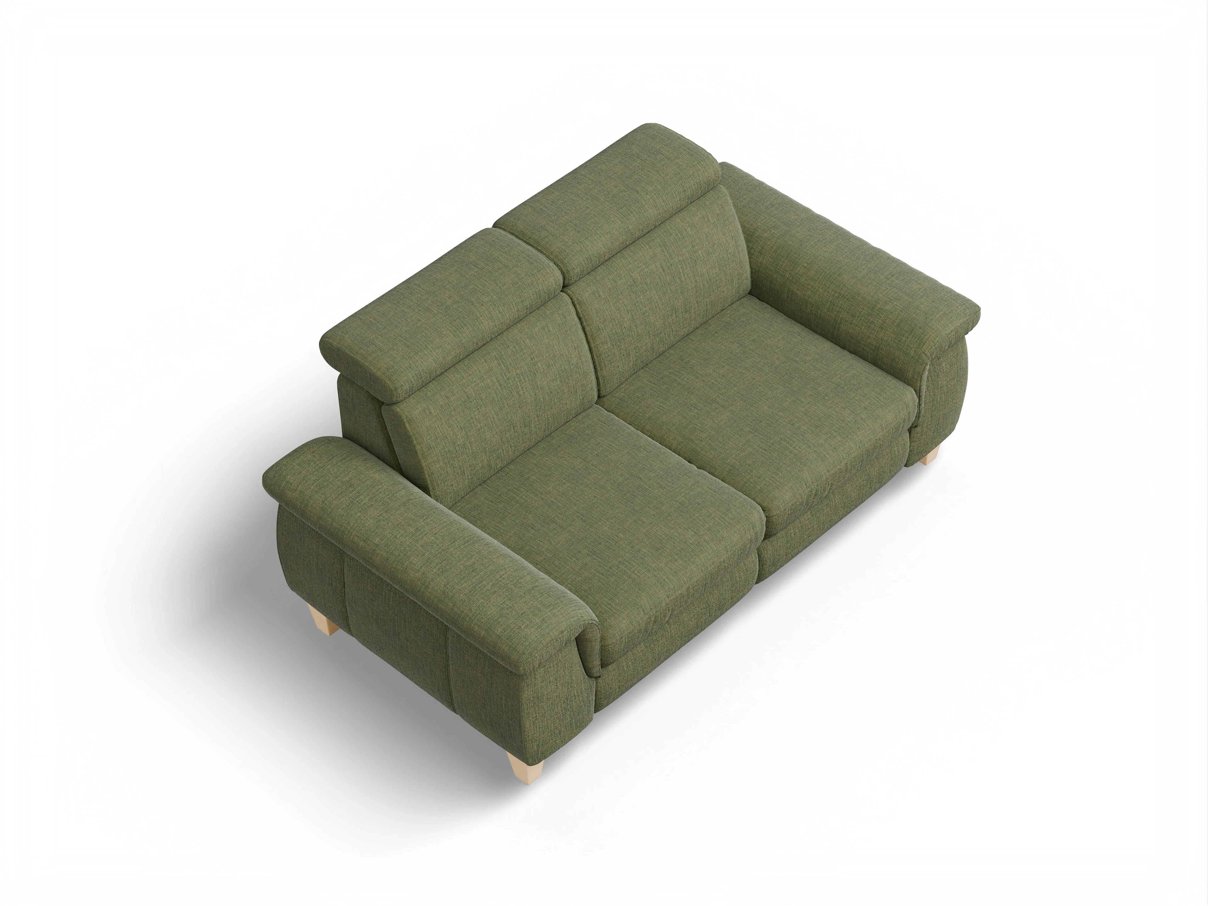München 2-Sitzer Sofa Ansicht des Produktes München 2-Sitzer Sofa in Stoff Grün