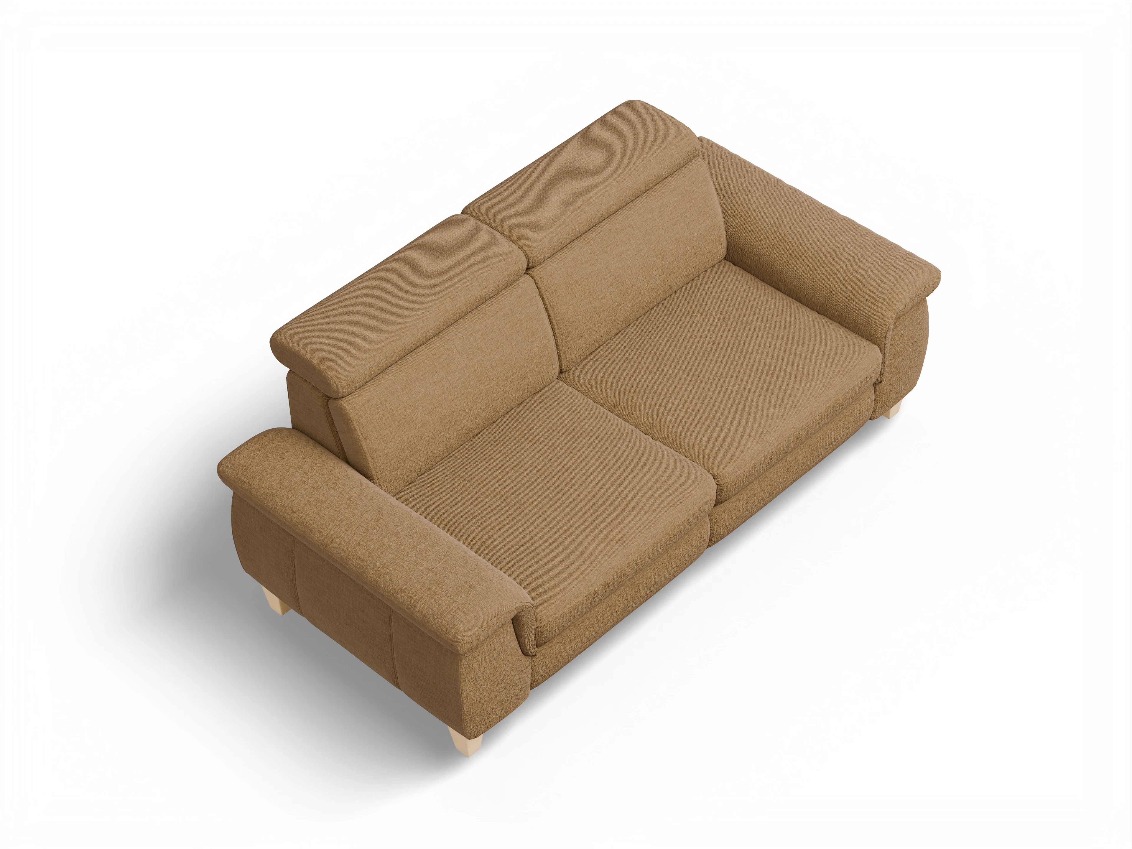 München 2,5-Sitzer Sofa Ansicht des Produktes München 2,5-Sitzer Sofa in Stoff Orange